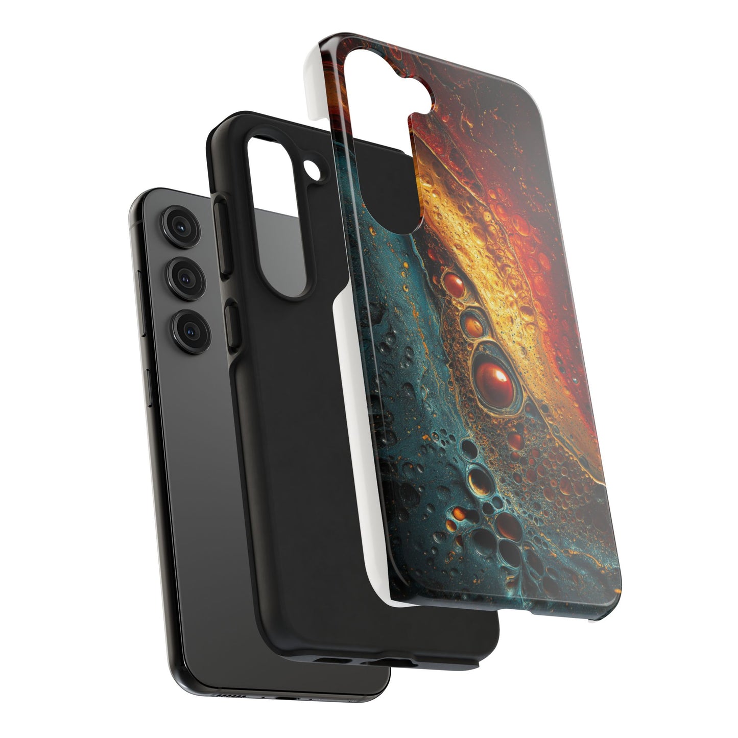 Abstract Colorful Tough Phone Case - Protective Cover with Unique Design