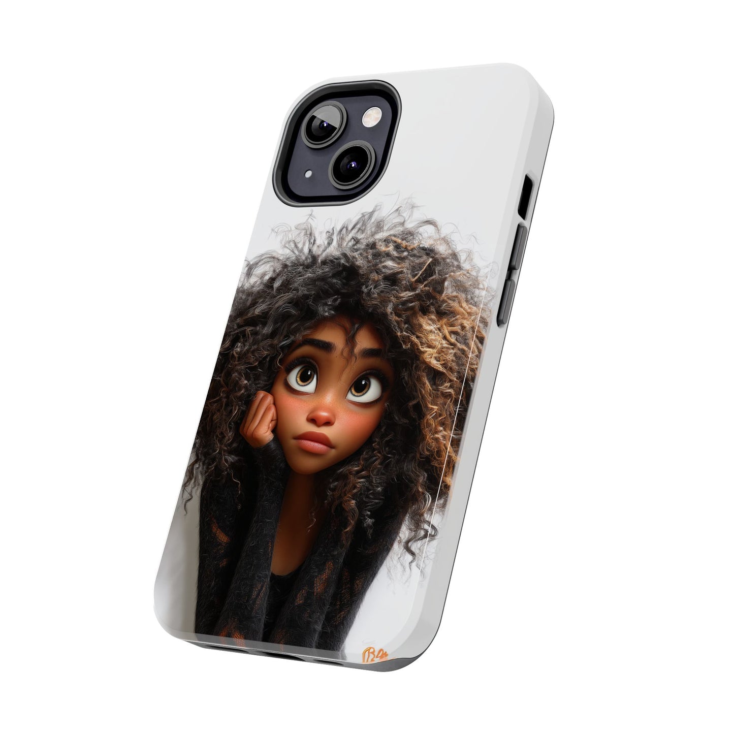 Whimsical Tough Phone Case – Playful Character Design for Teens & Creatives