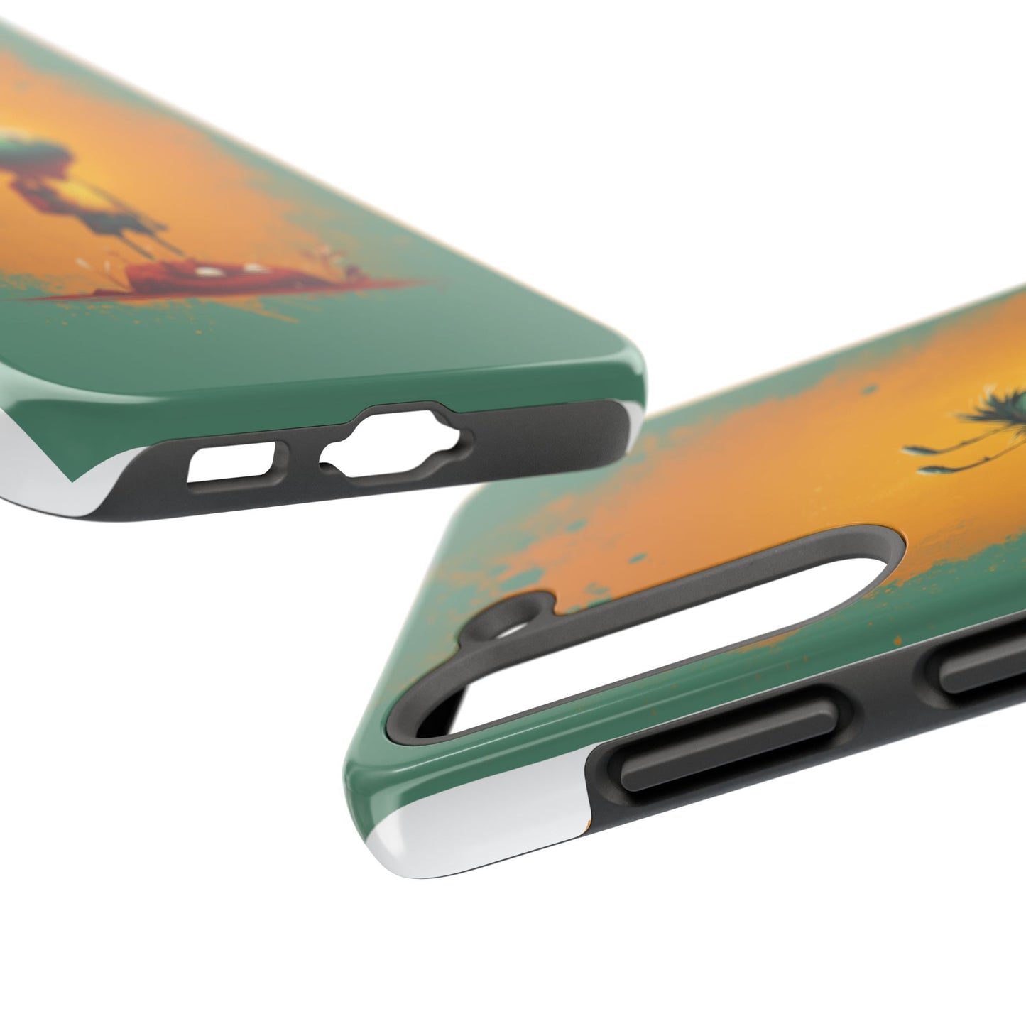 Whimsical Tough Phone Cases for Kids – Vibrant Character Design