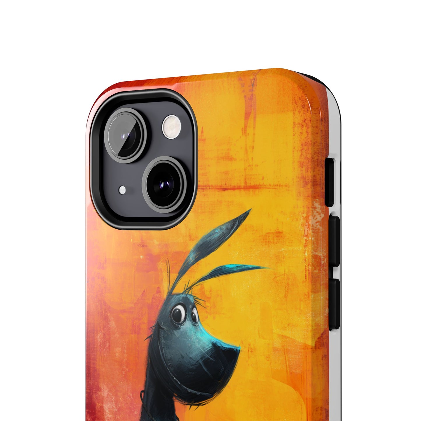 Colorful Dog & Cat Tough Phone Case – Fun Pet Lover Accessory