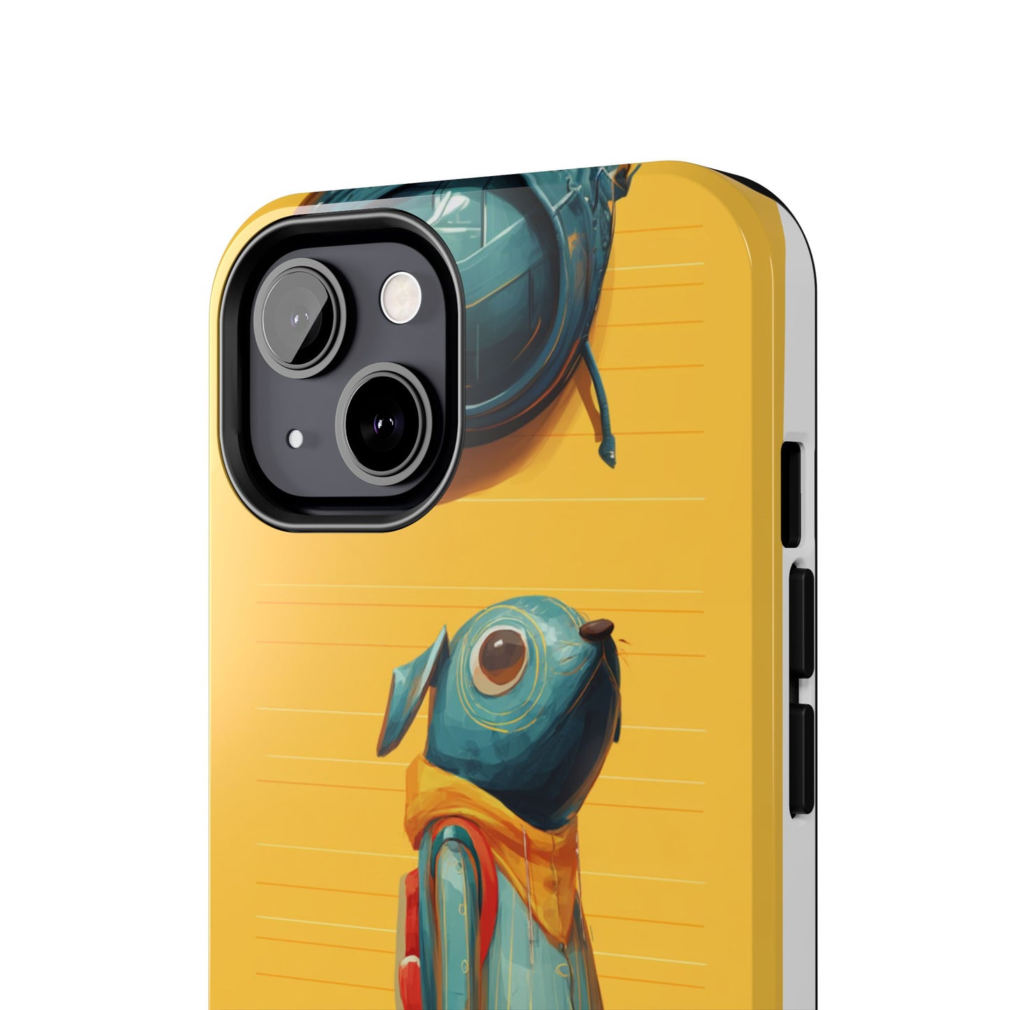 Colorful Animal Art Tough Phone Case - Perfect for Pet Lovers & Kids