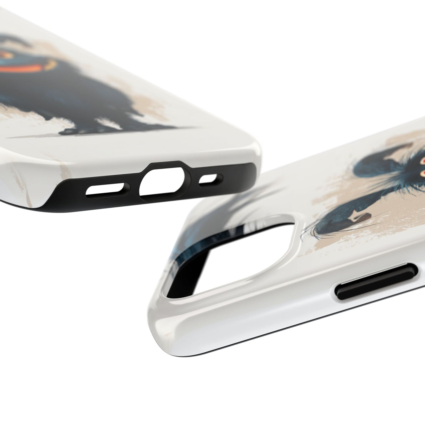 Whimsical Monster Tough Phone Case - Durable Protection for Fun-Loving Individuals