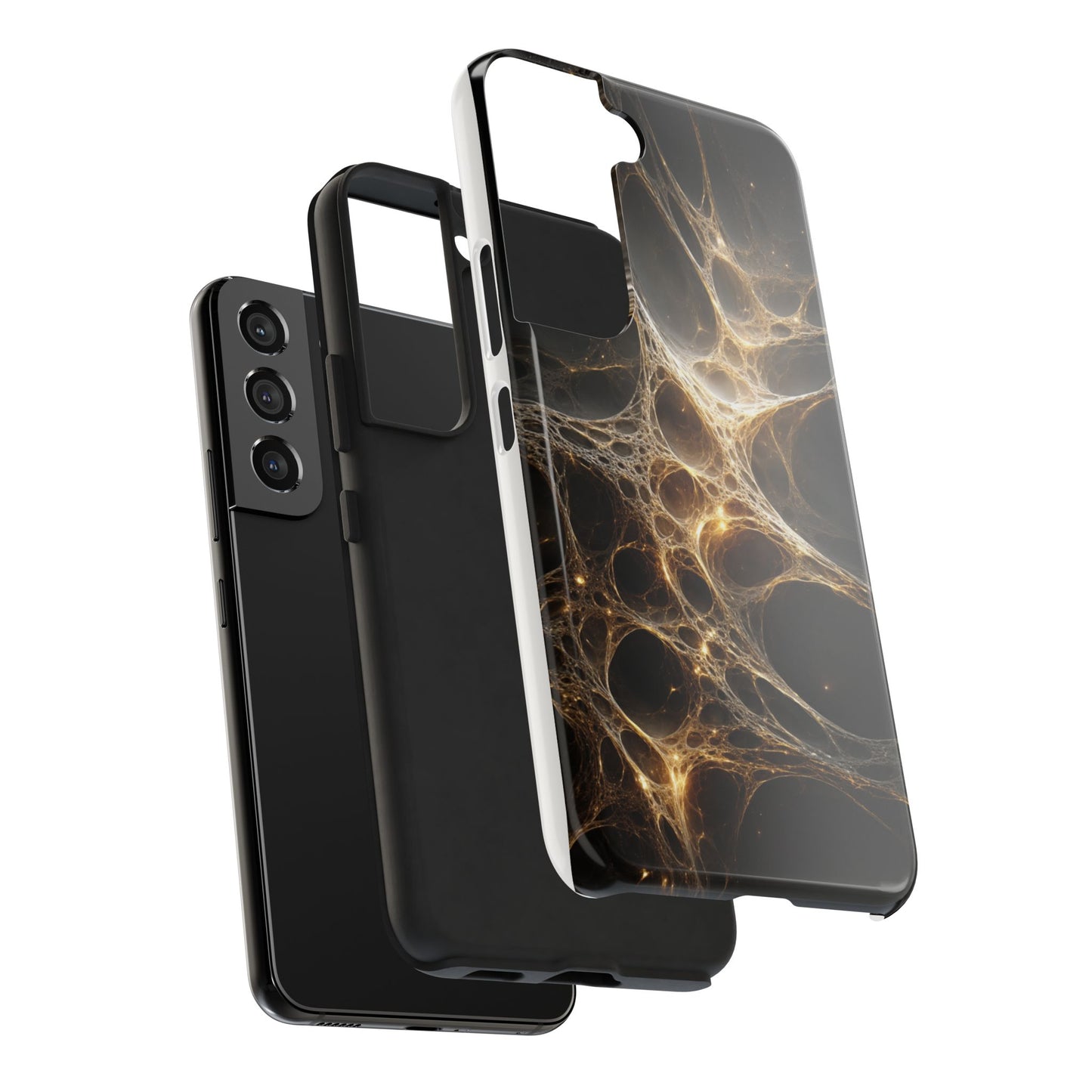 Abstract Cosmic Tough Phone Case - Stylish & Durable Cell Phone Protection