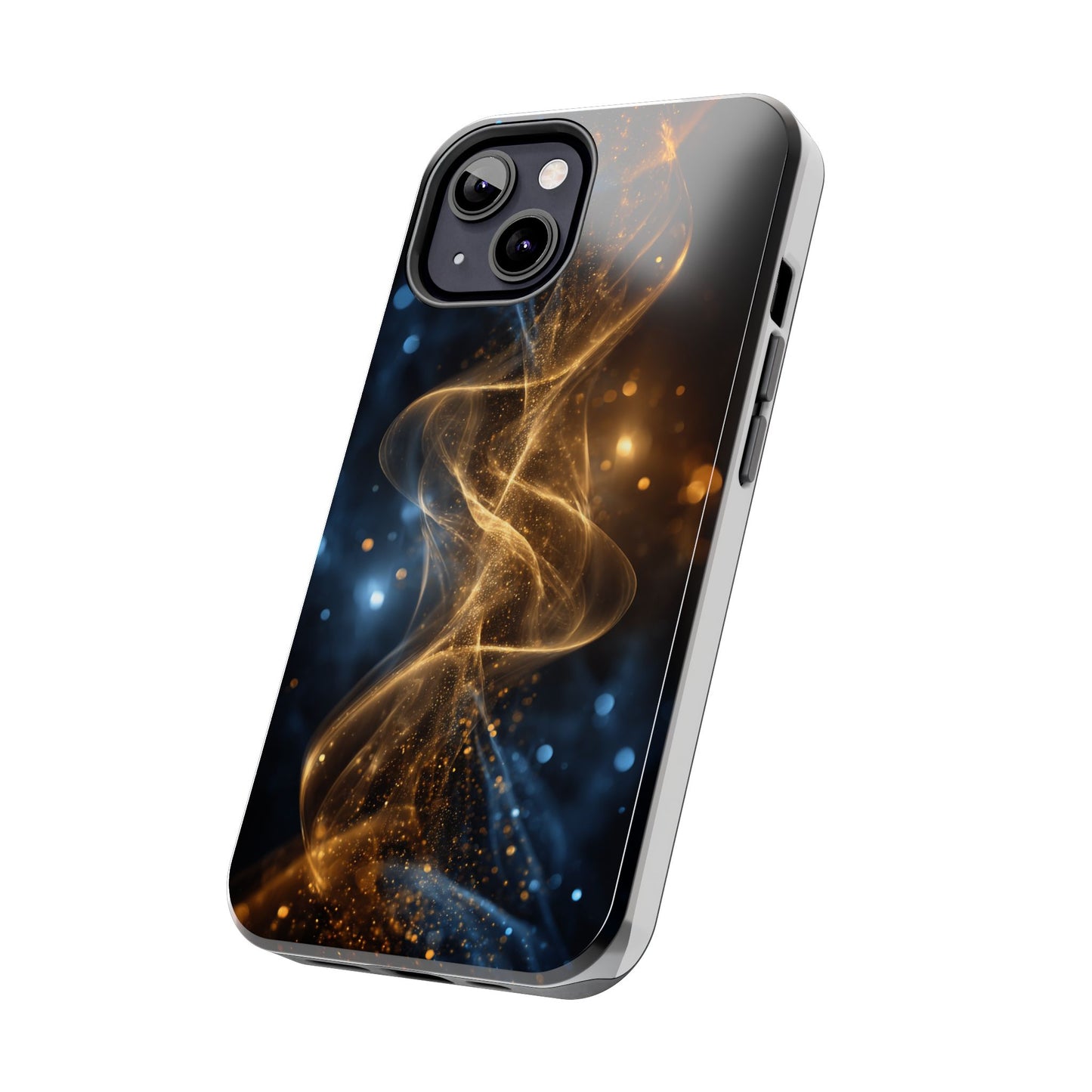 Stylish Tough Phone Cases with Sparkling Swirls Design