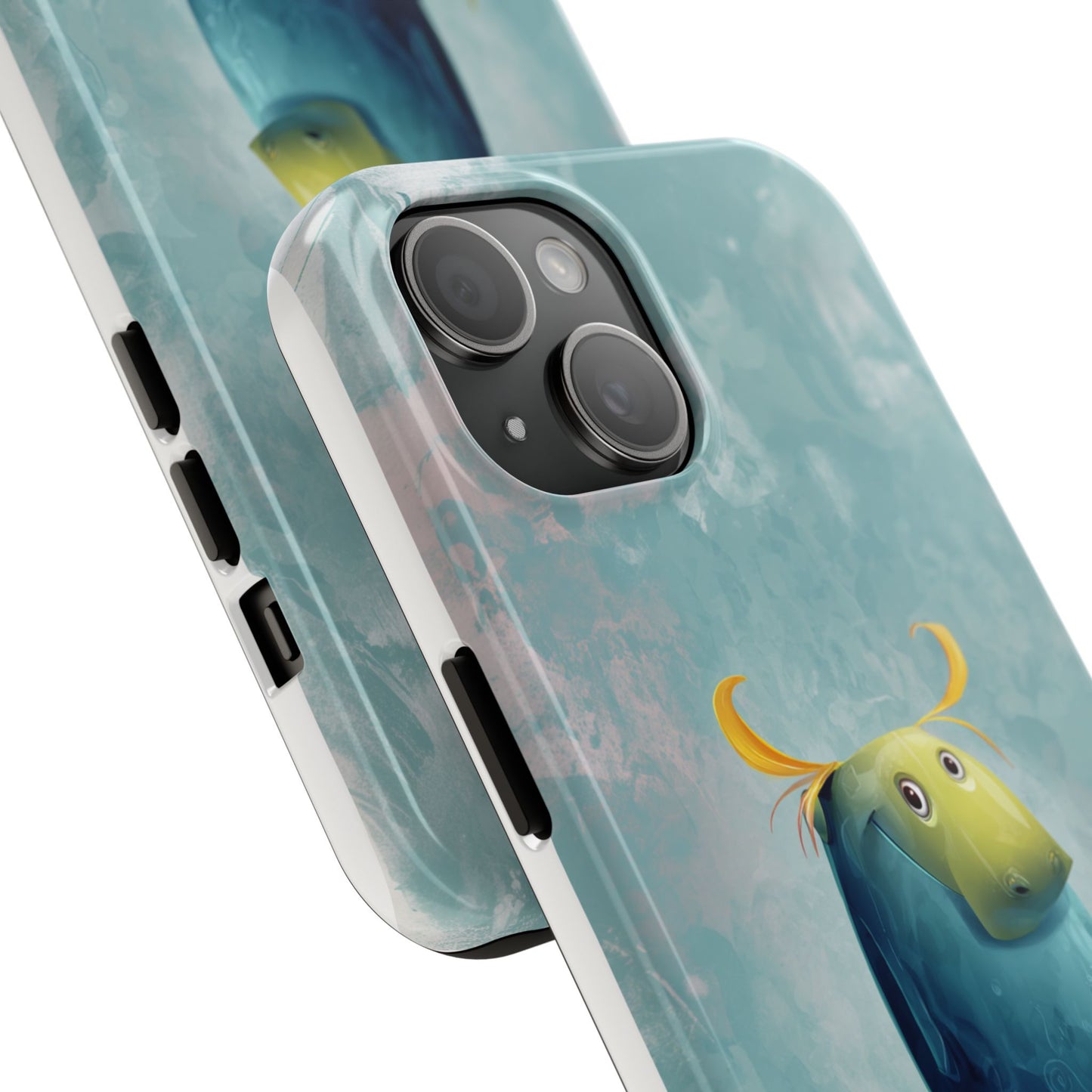 Cute Cartoon Bull Tough Phone Case - Durable & Fun Protection