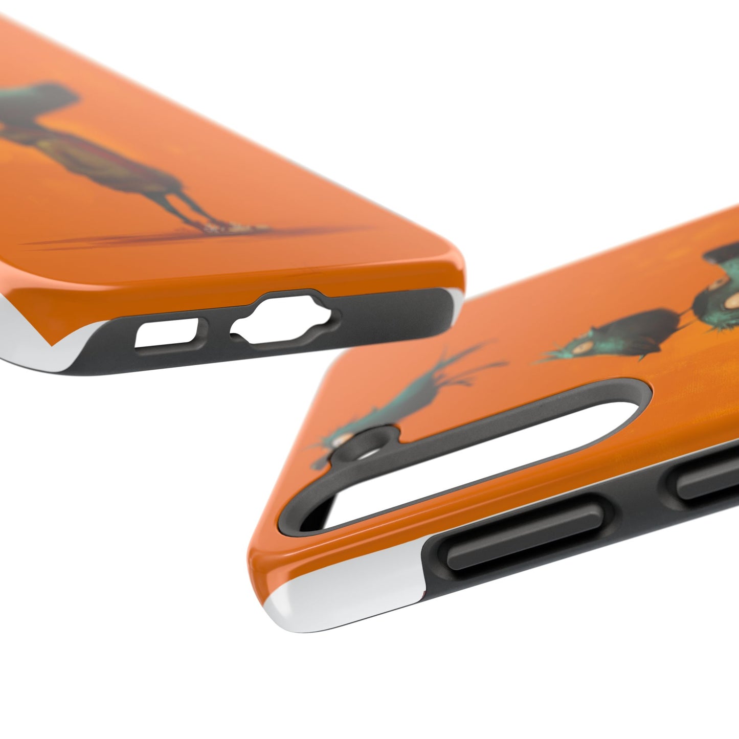 Fun Dog & Bird Tough Phone Cases - Quirky Animal Art for Pet Lovers