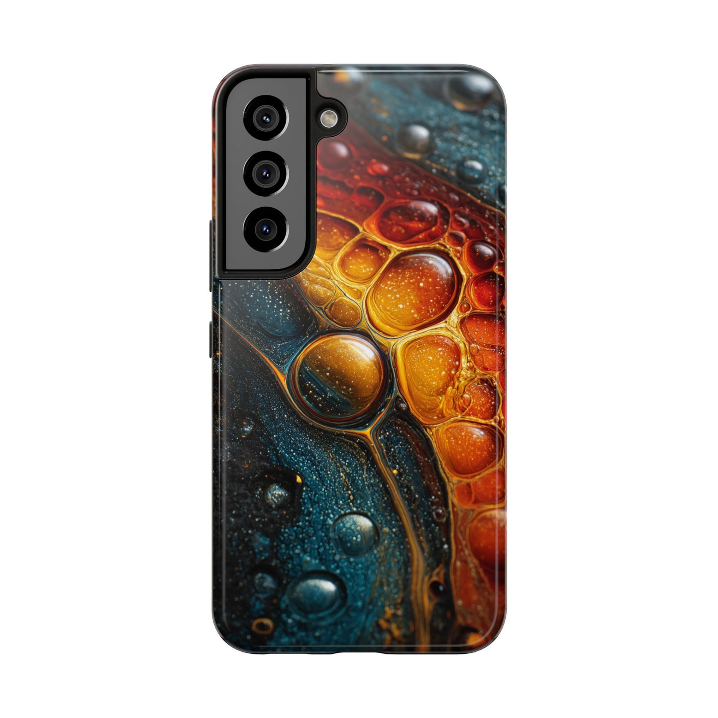 Abstract Art Tough Phone Case - Colorful Design for Stylish Protection