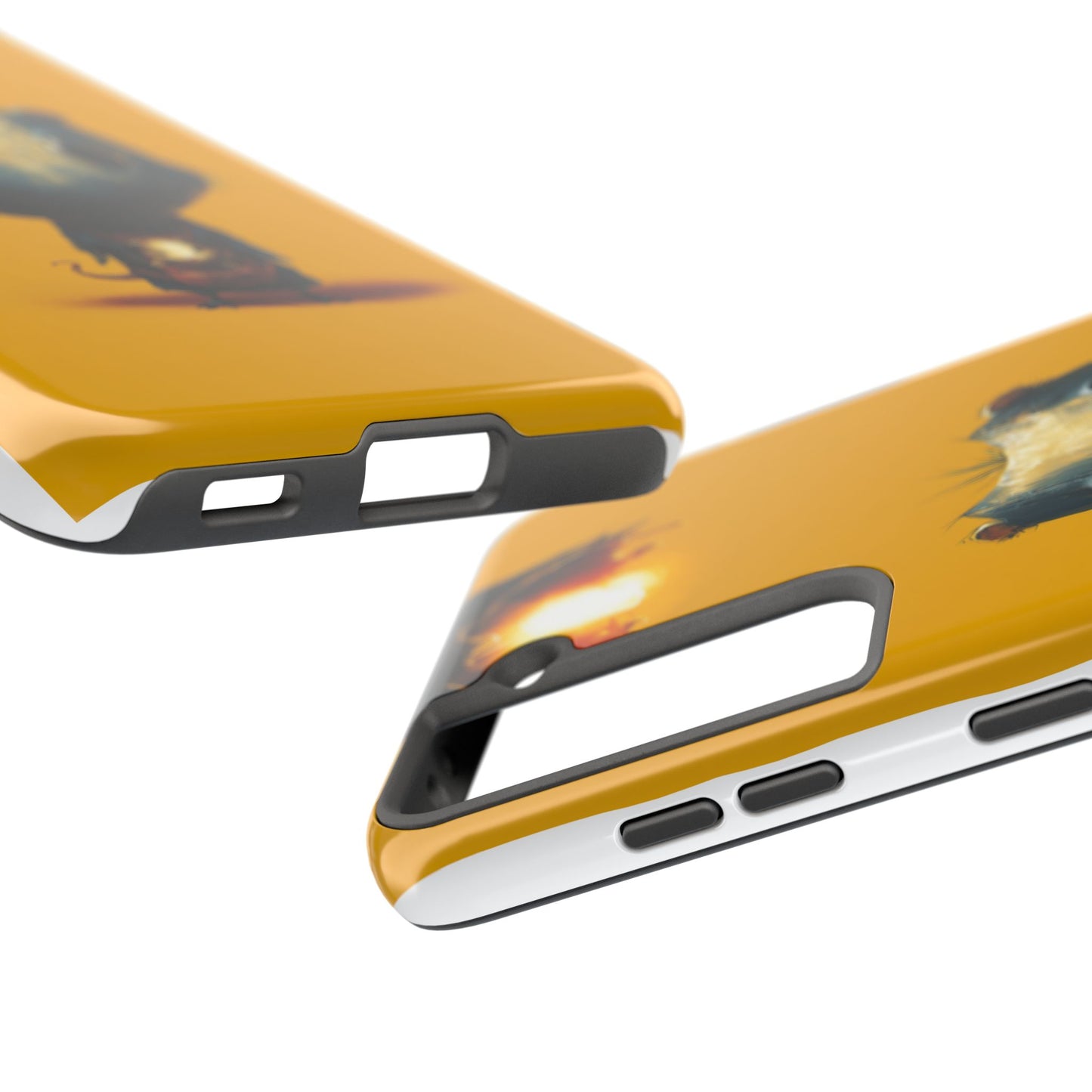 Whimsical Tough Phone Case | Cute Character Design for Animal Lovers
