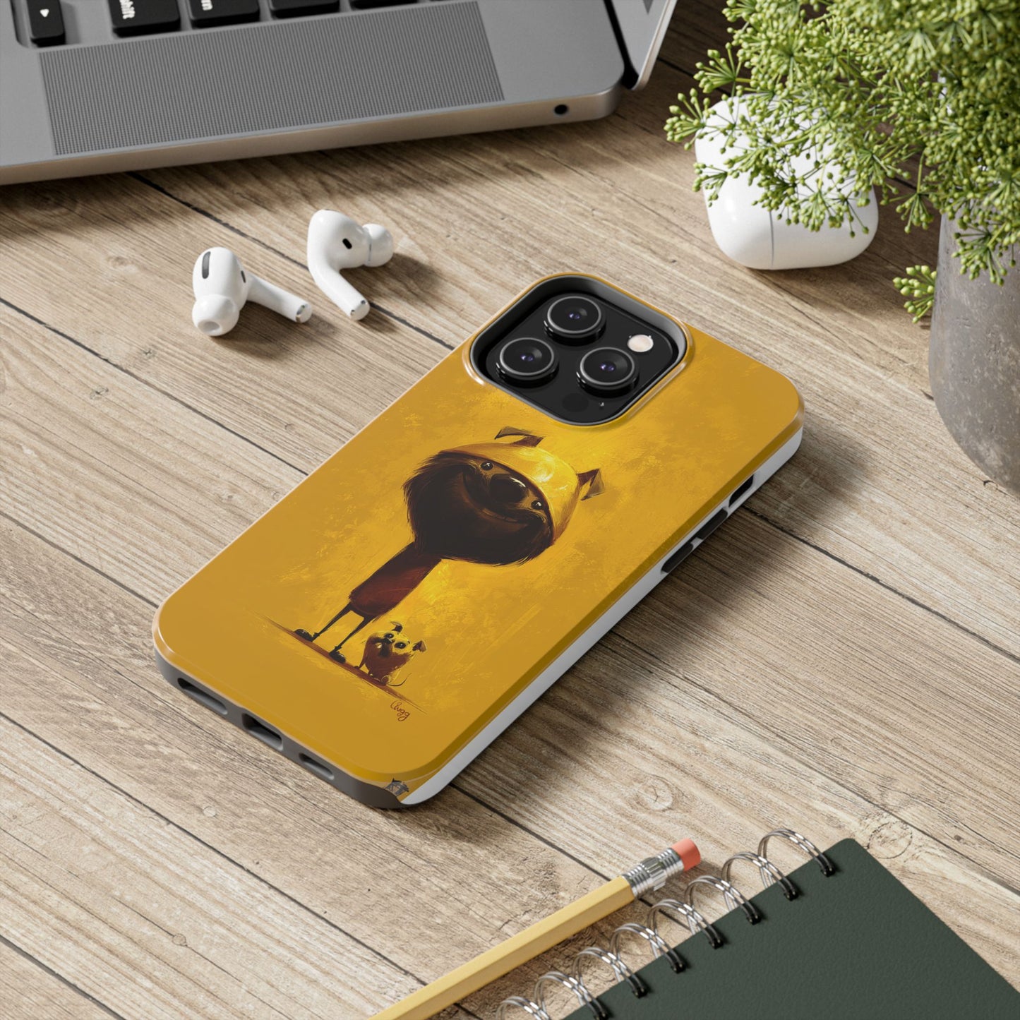 Cute Dog-Themed Tough Phone Cases - Durable Protection & Fun Design