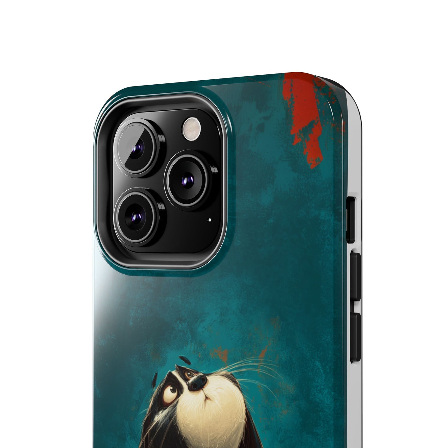 Whimsical Dog Tough Phone Case - Perfect for Pet Lovers!