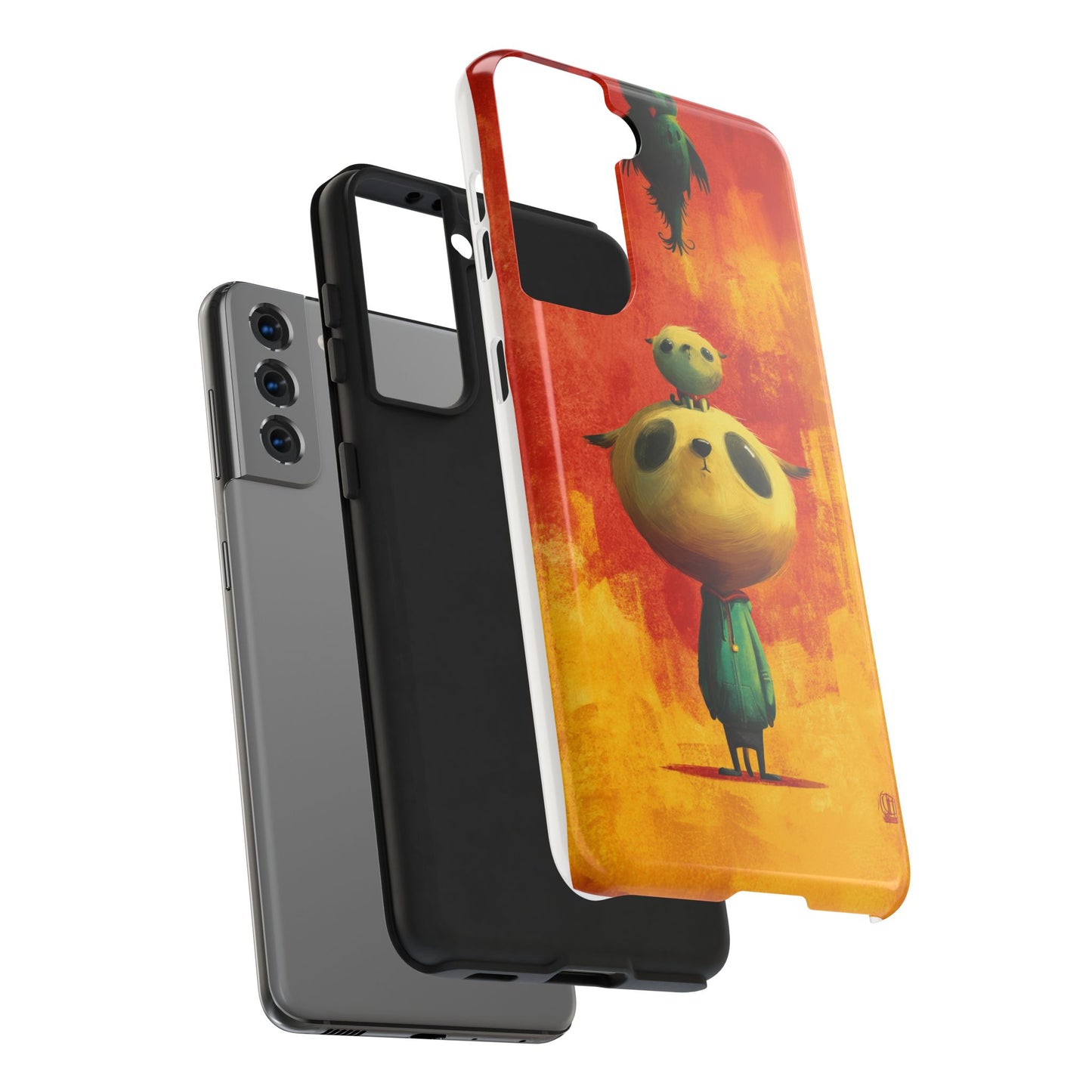 Whimsical Tough Phone Cases - Cute Animal Design for Trendy Protection