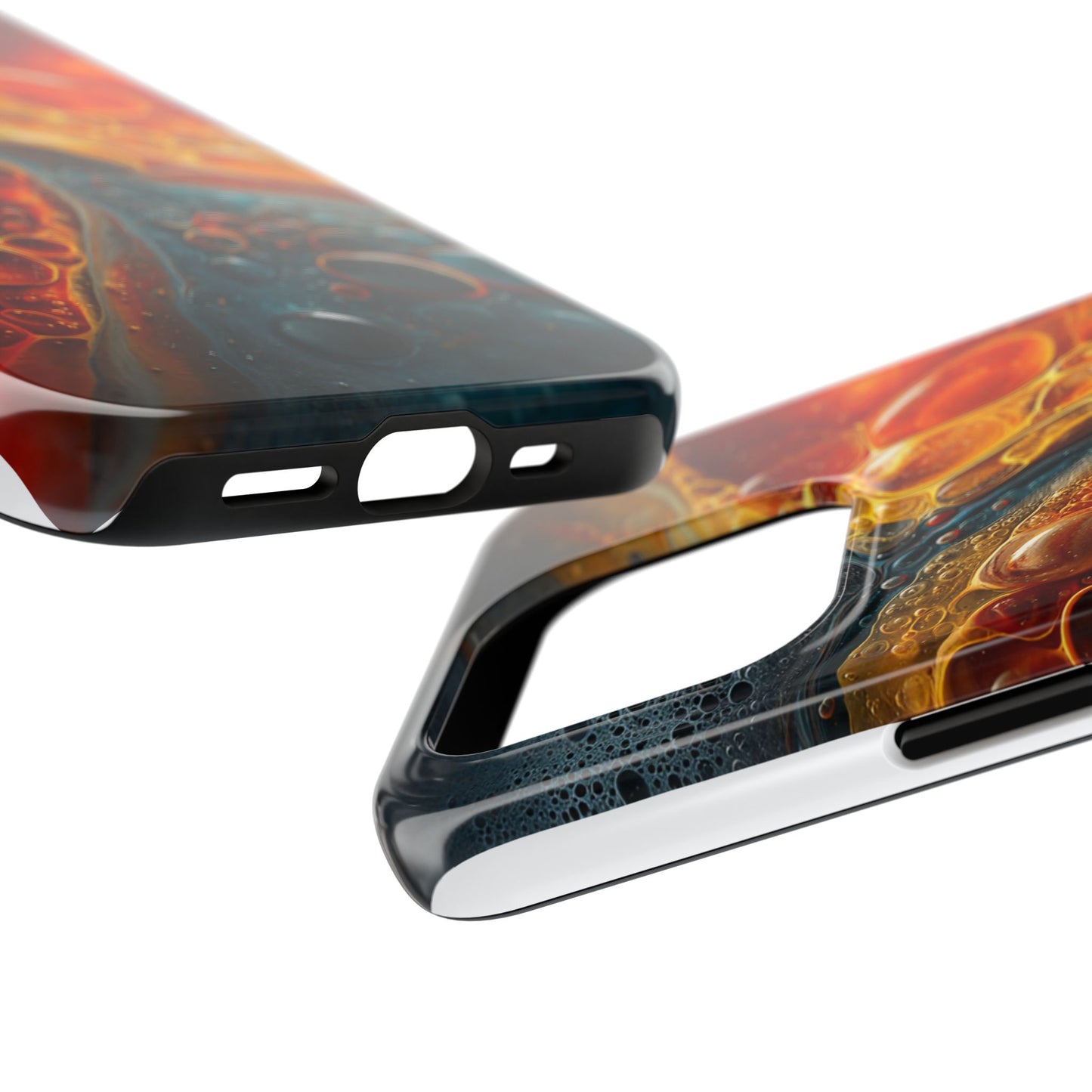 Vibrant Abstract Tough Phone Case - Protect Your Device with Style
