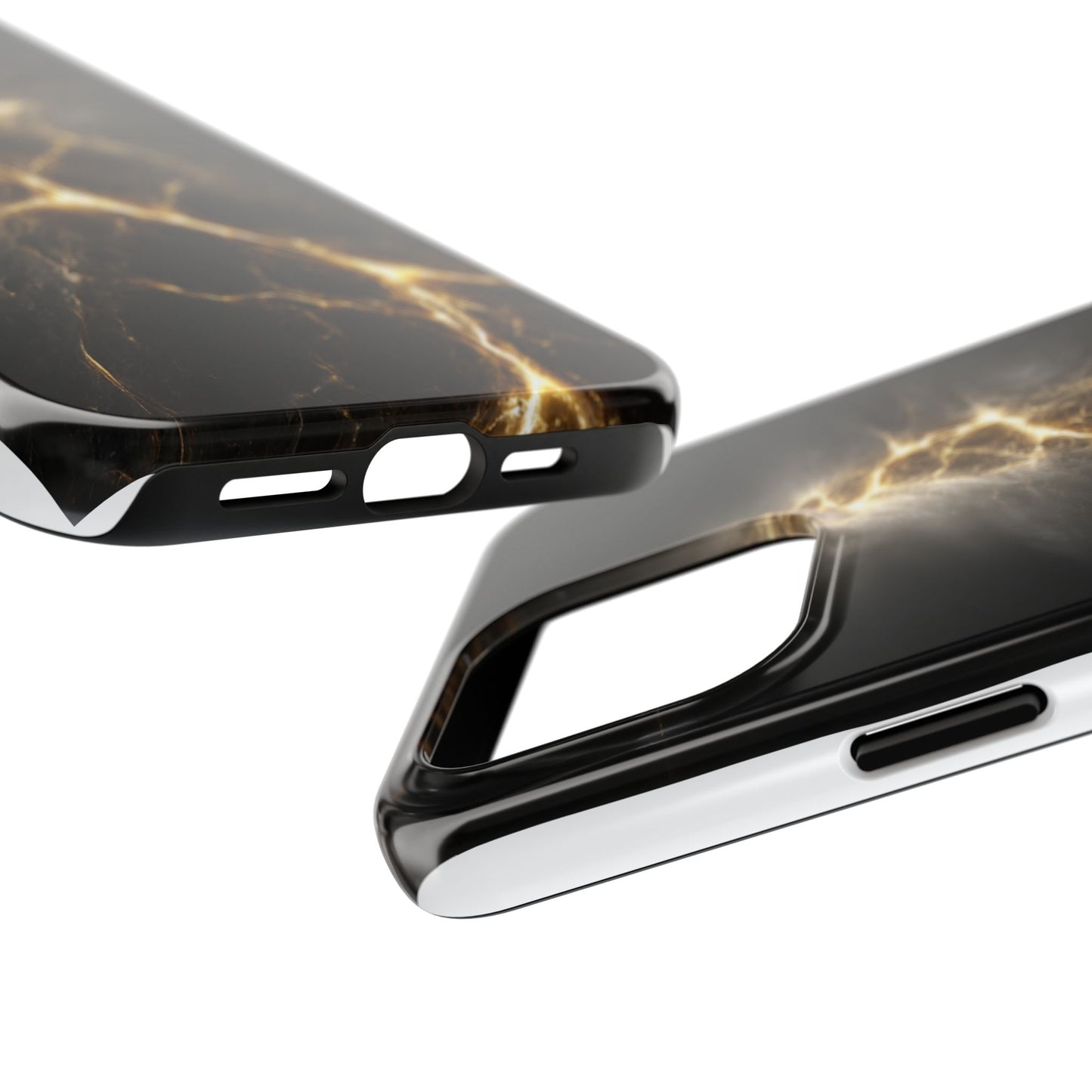 Lightning Bolt Tough Phone Case - Durable & Stylish Protection