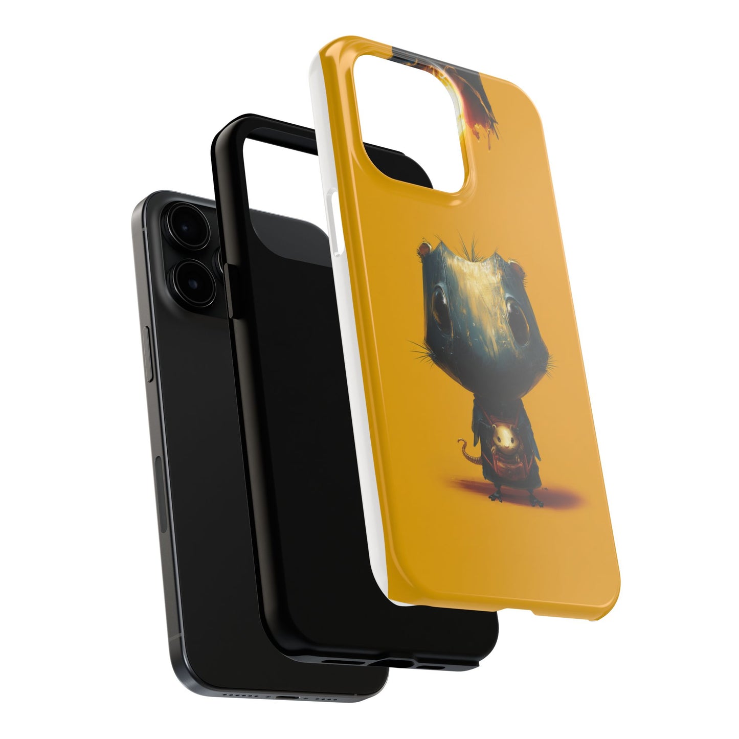 Whimsical Tough Phone Case | Cute Character Design for Animal Lovers