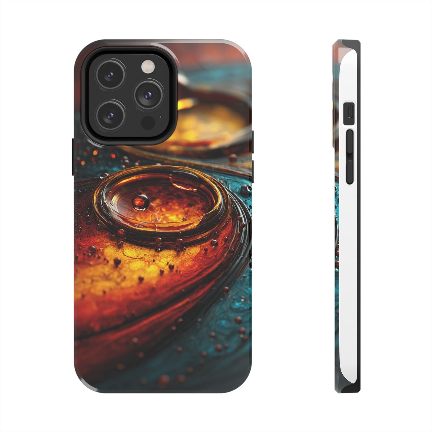 Artistic Tough Phone Case – Abstract Colorful Design for Unique Protection
