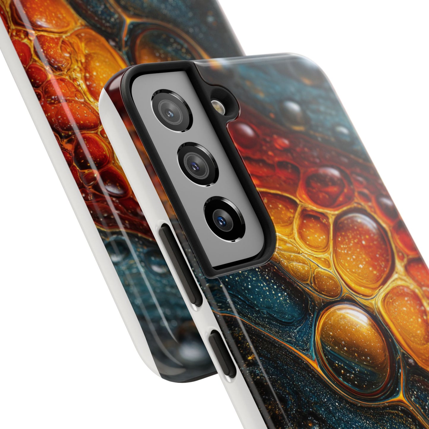 Abstract Art Tough Phone Case - Colorful Design for Stylish Protection