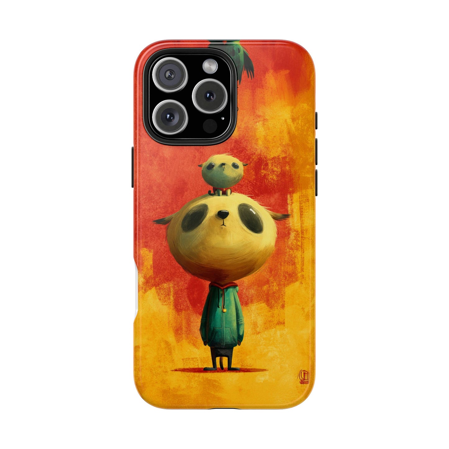 Whimsical Tough Phone Cases - Cute Animal Design for Trendy Protection