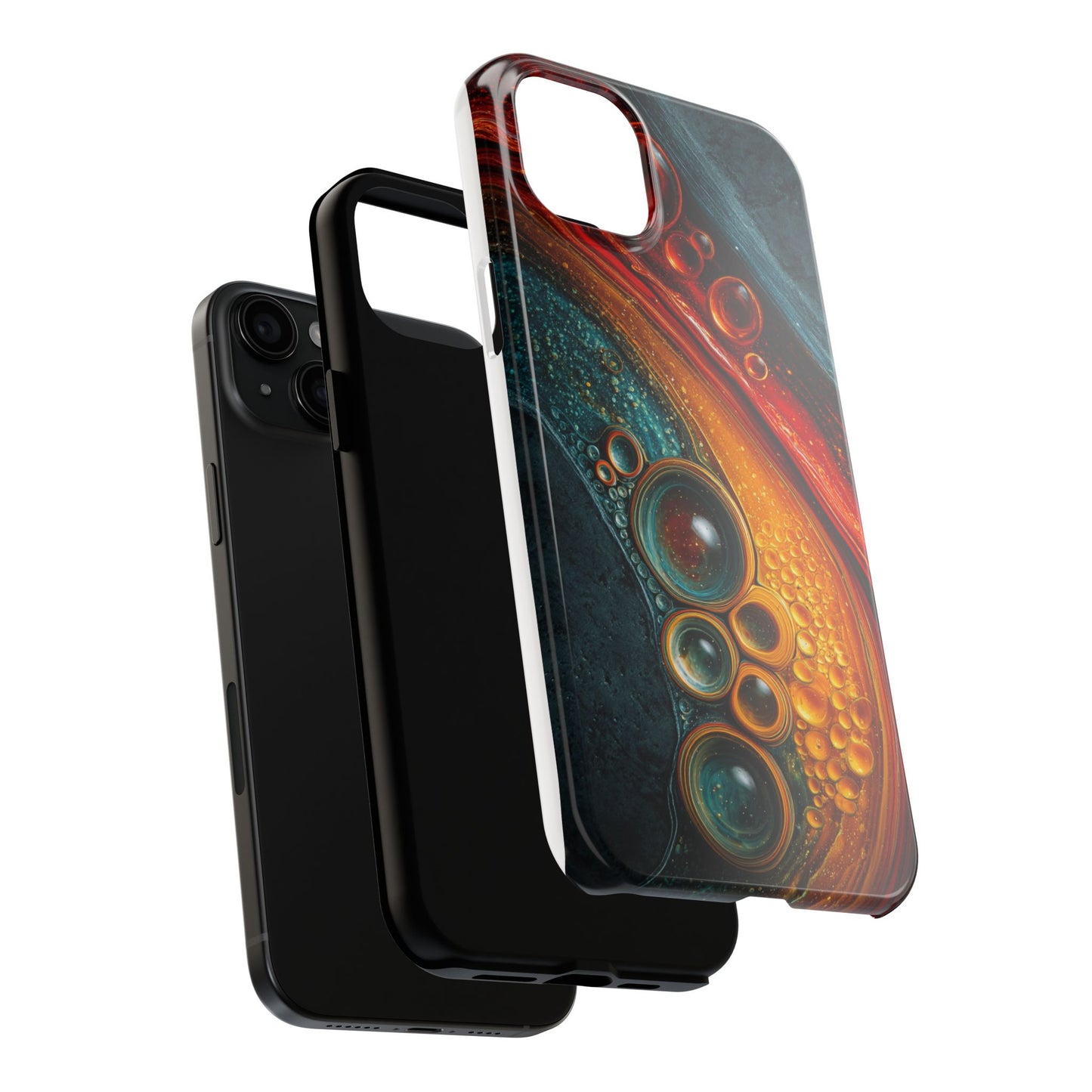 Vibrant Abstract Phone Case - Tough Protection with Style