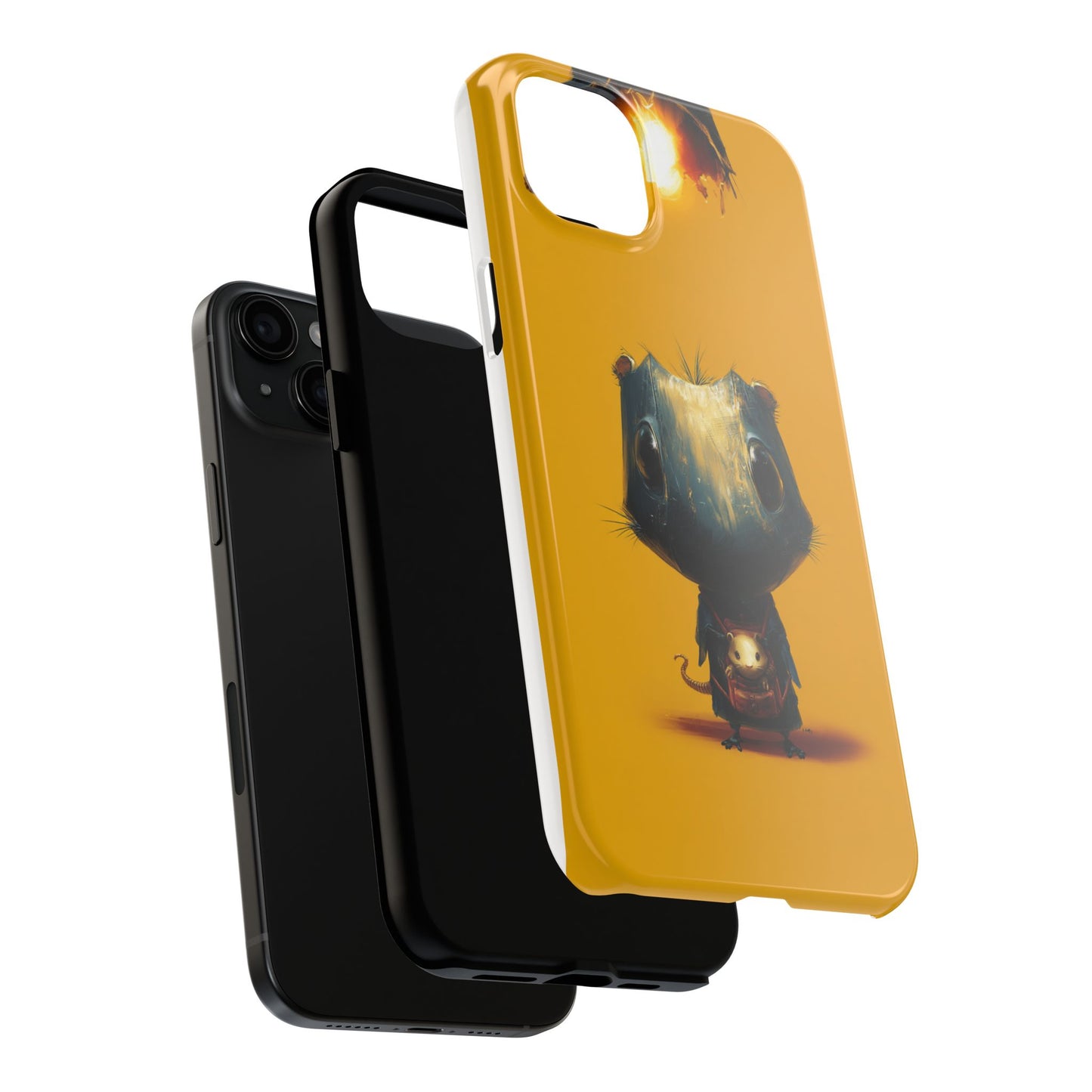 Whimsical Tough Phone Case | Cute Character Design for Animal Lovers