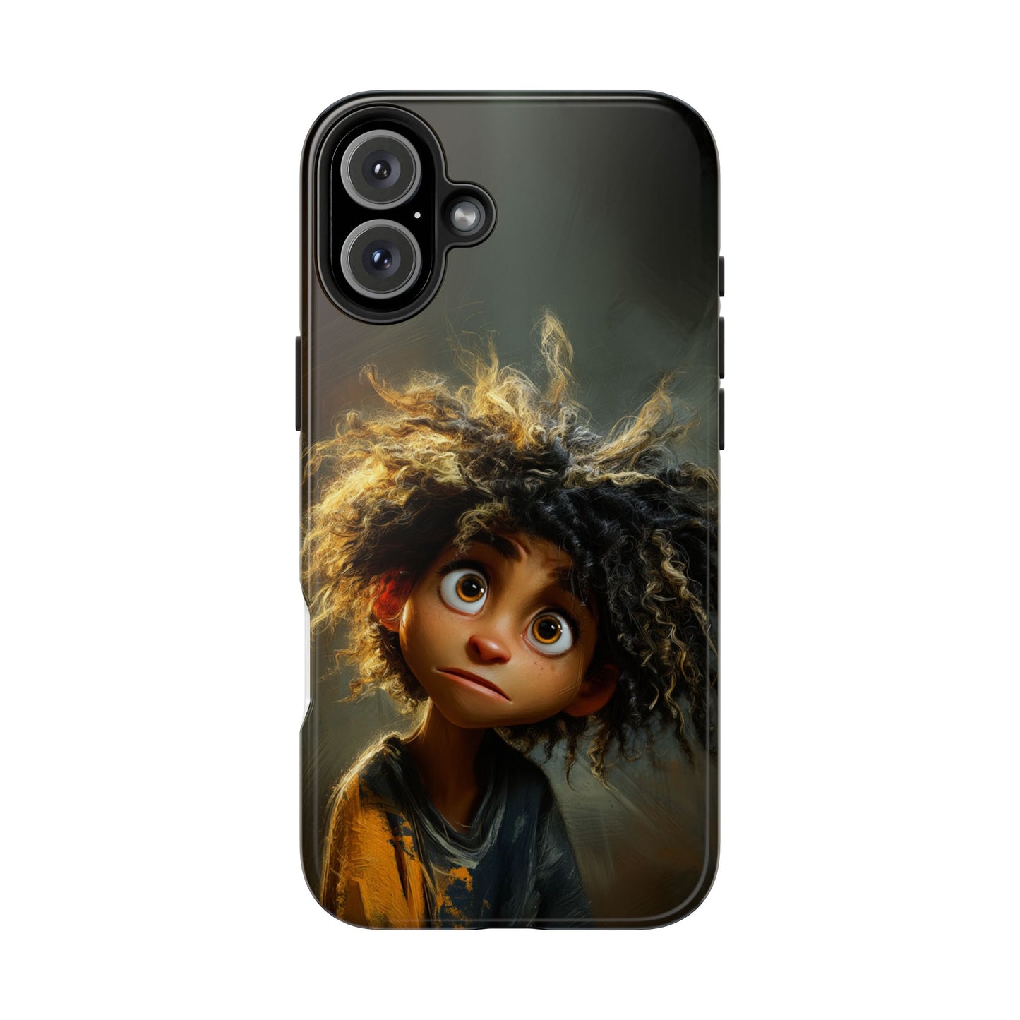 Whimsical Character Tough Phone Case for Kids