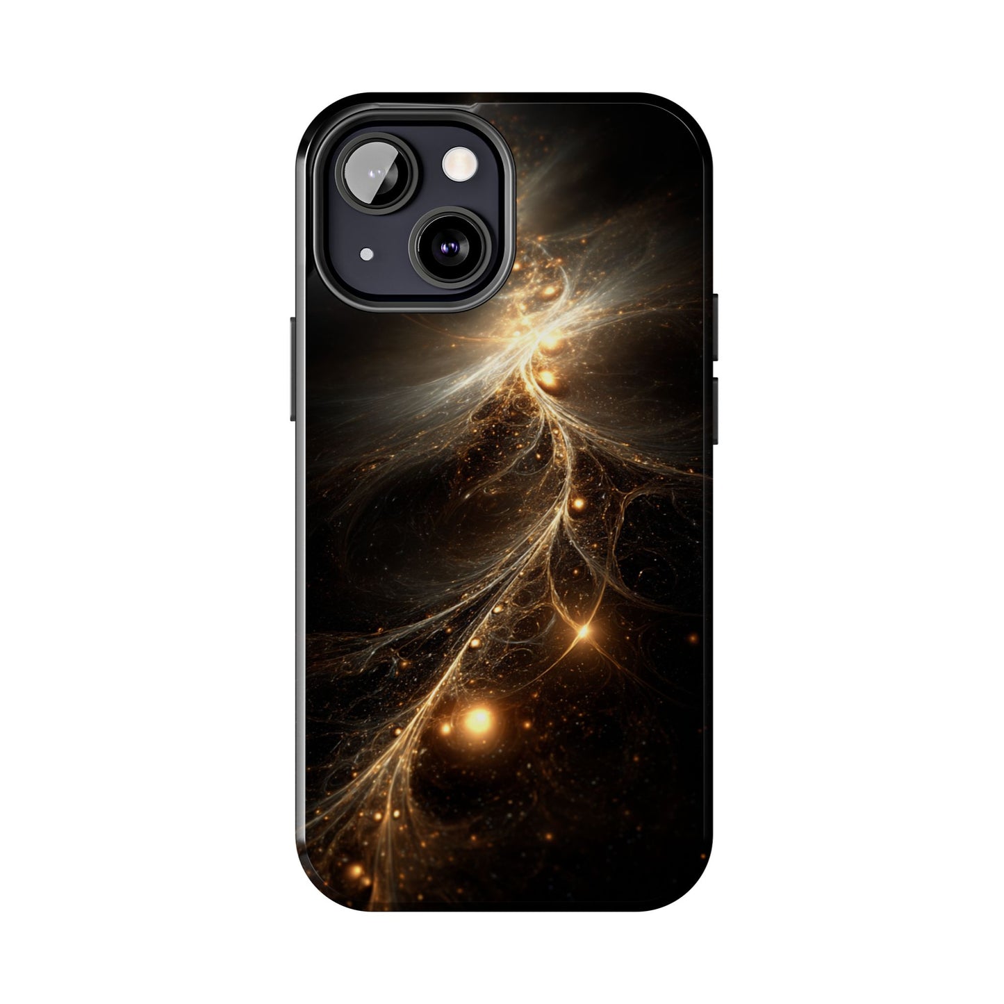Cosmic Glow Tough Phone Case - Galaxy Design for Sci-Fi Lovers