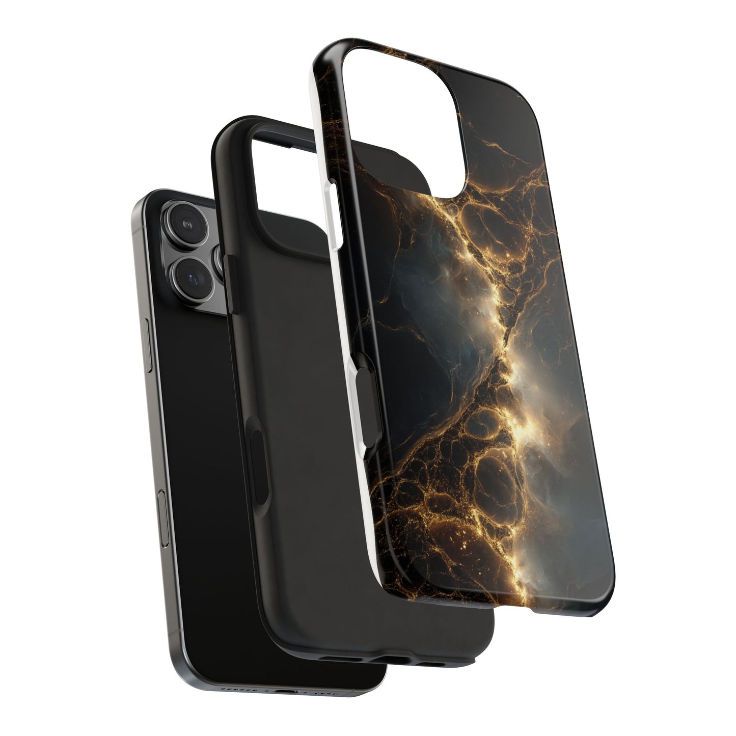 Galaxy Glow Tough Phone Case - Durable Design for Astronomical Vibes