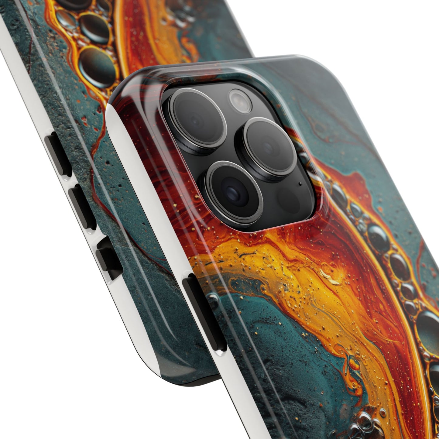 Vibrant Abstract Tough Phone Cases - Stylish Protection