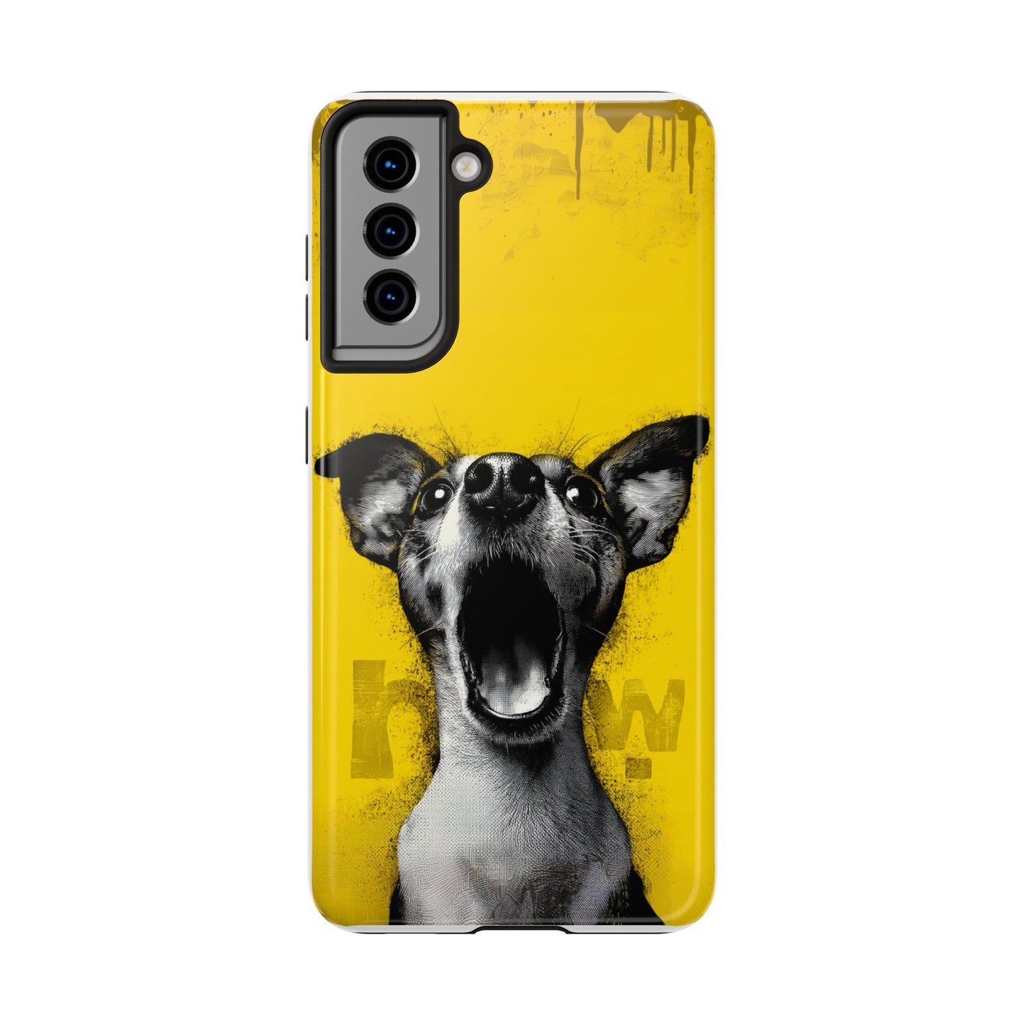 Vibrant Dog Lover Tough Phone Case – Durable Pet-Inspired Protection with Bold Design