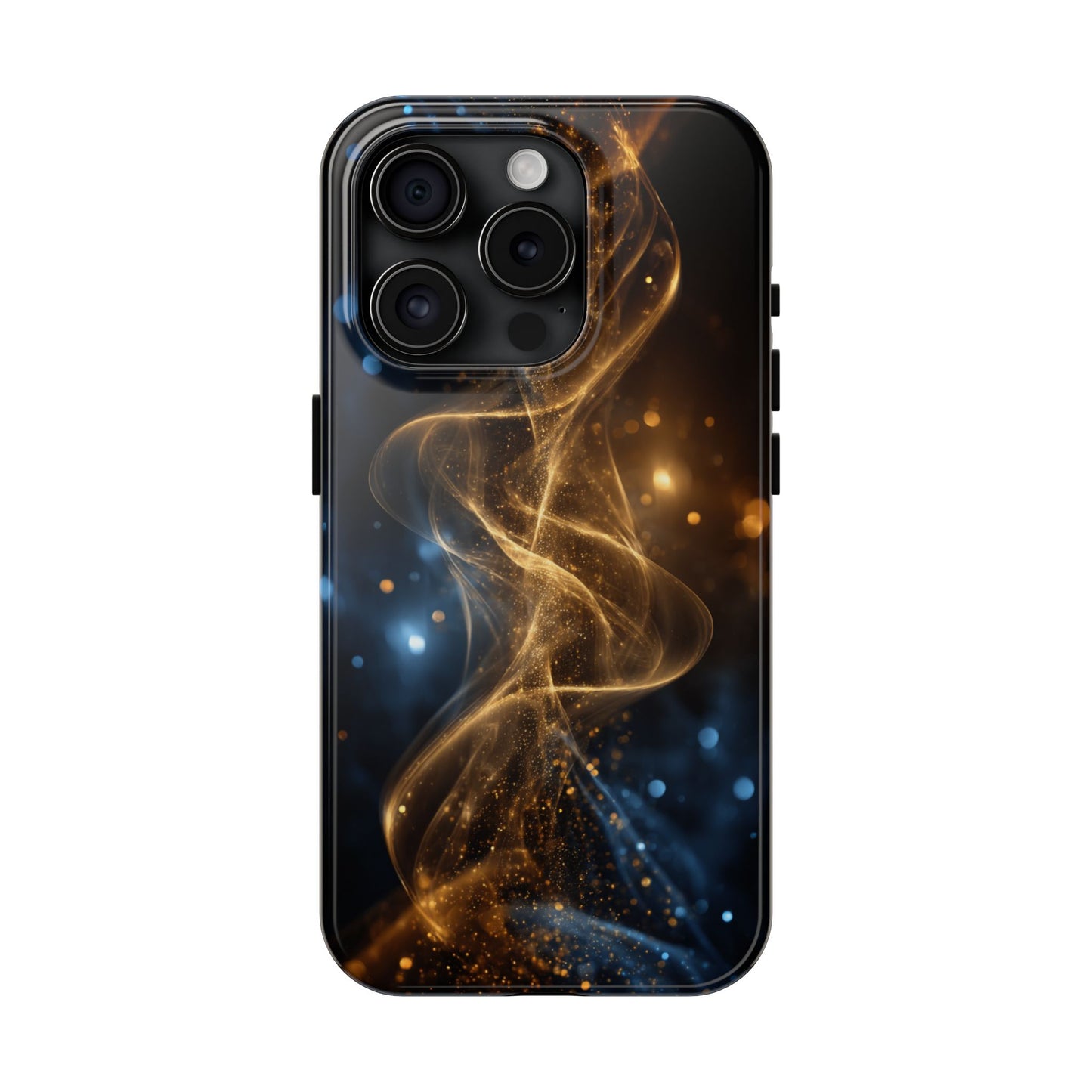Stylish Tough Phone Cases with Sparkling Swirls Design
