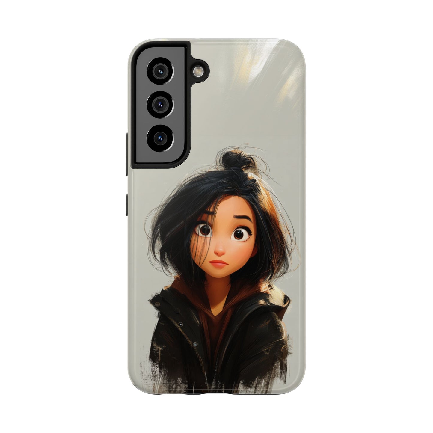 Artistic Tough Phone Case - Unique Design for Creative Souls