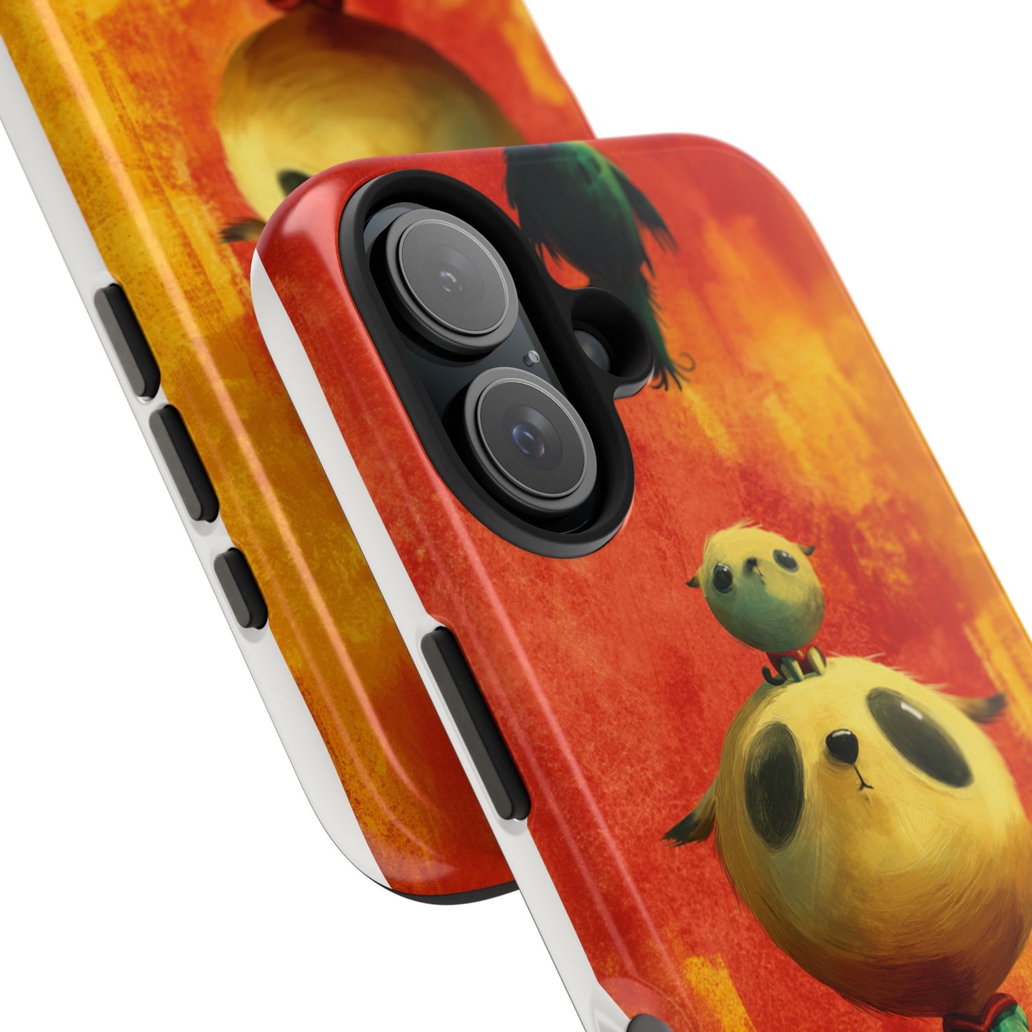 Whimsical Tough Phone Cases - Cute Animal Design for Trendy Protection
