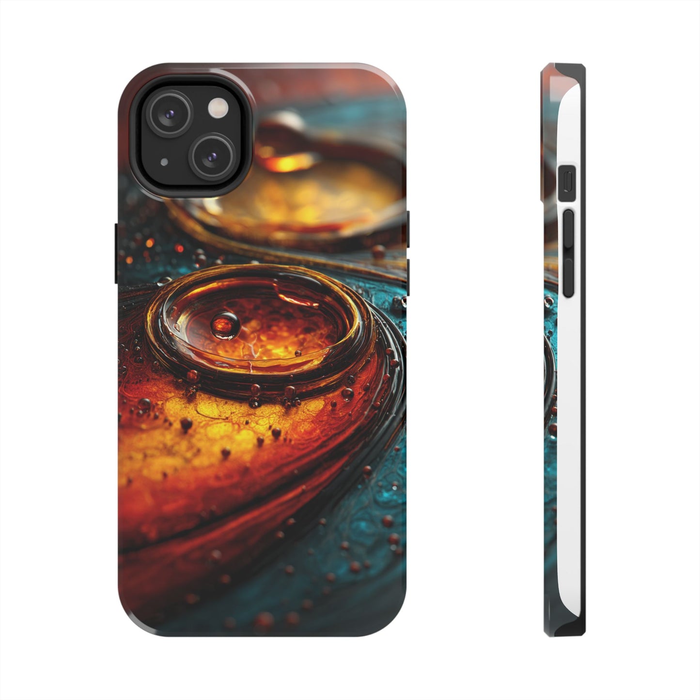 Artistic Tough Phone Case – Abstract Colorful Design for Unique Protection