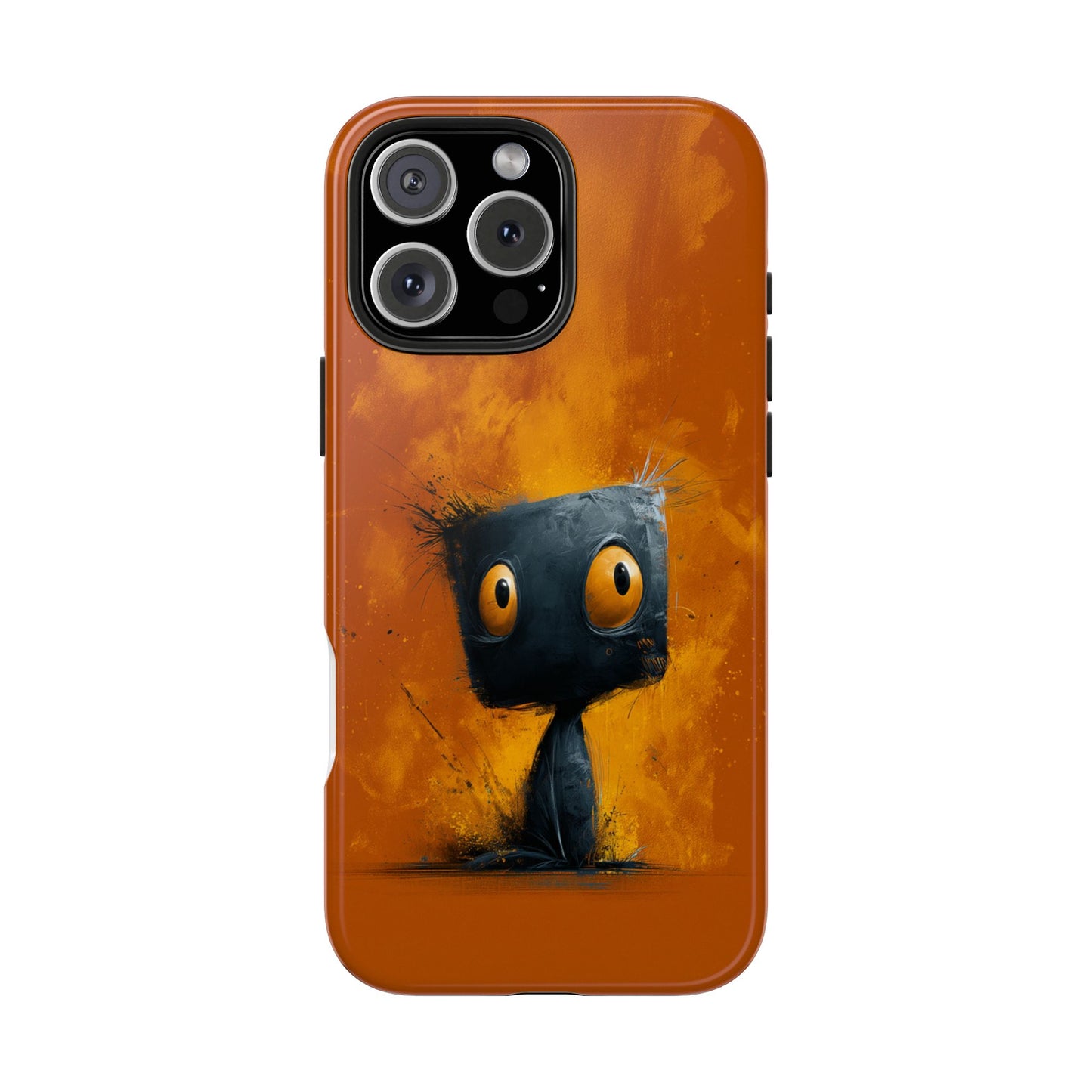 Cute Monster Tough Phone Case - Durable Protector for Kids & Adults