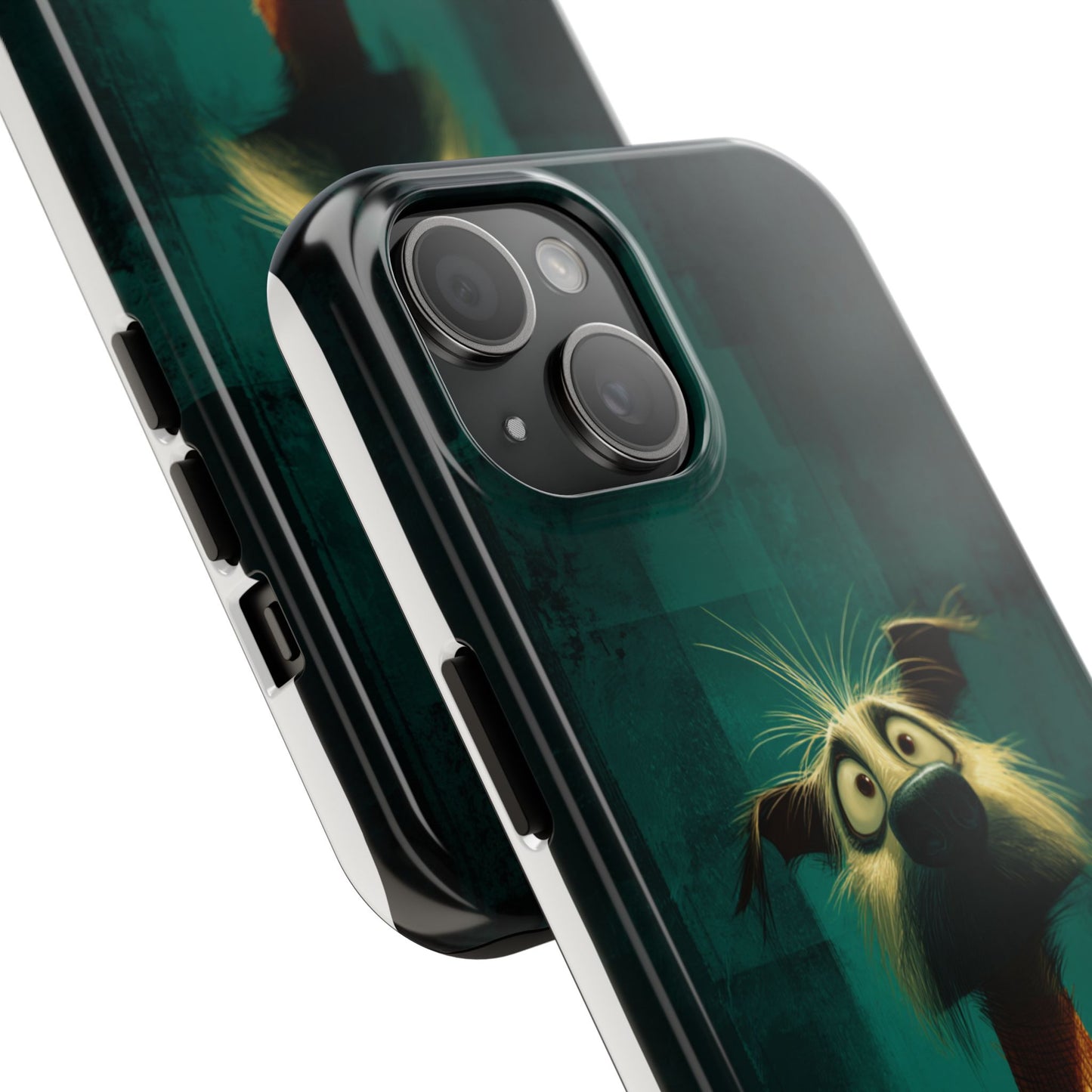 Cute Pet-Inspired Tough Phone Case - Ideal for Animal Lovers