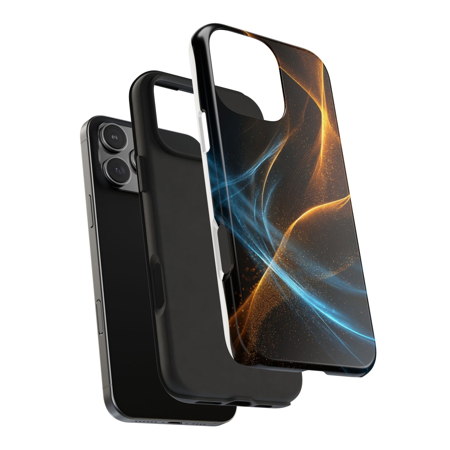 Dynamic Wave Tough Phone Case - Durable and Stylish