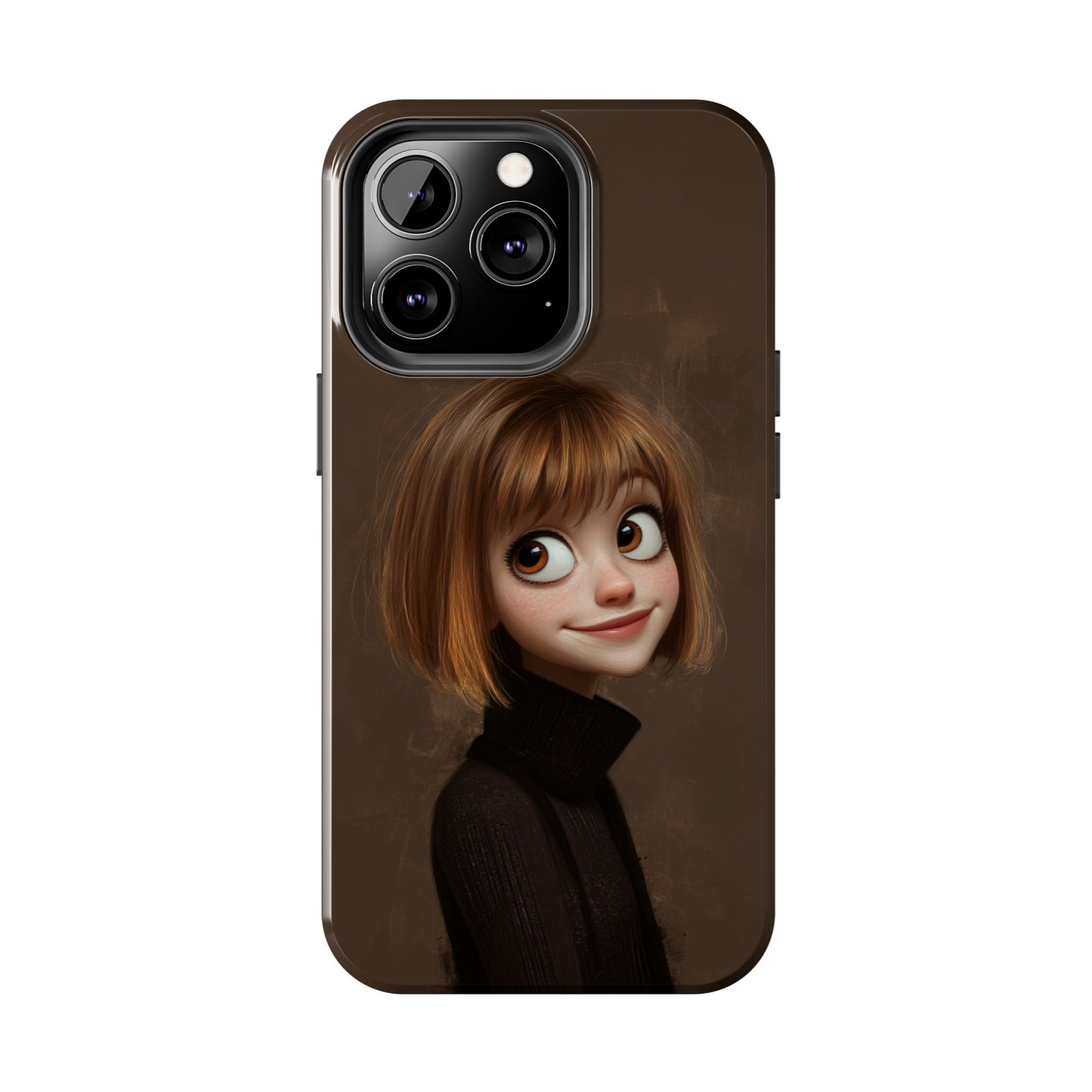 Cute Cartoon Character Tough Phone Case - Durable & Stylish Protection