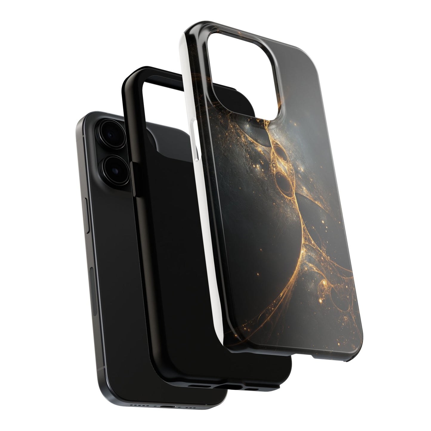 Galactic Elegance Tough Phone Case - Premium Protection for Cosmic Lovers