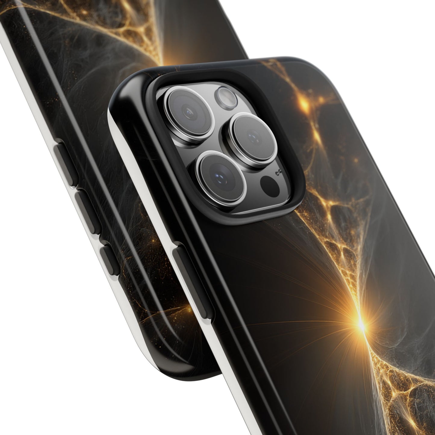 Cosmic Glow Tough Phone Case - Durable Protection with Stunning Galaxy Design