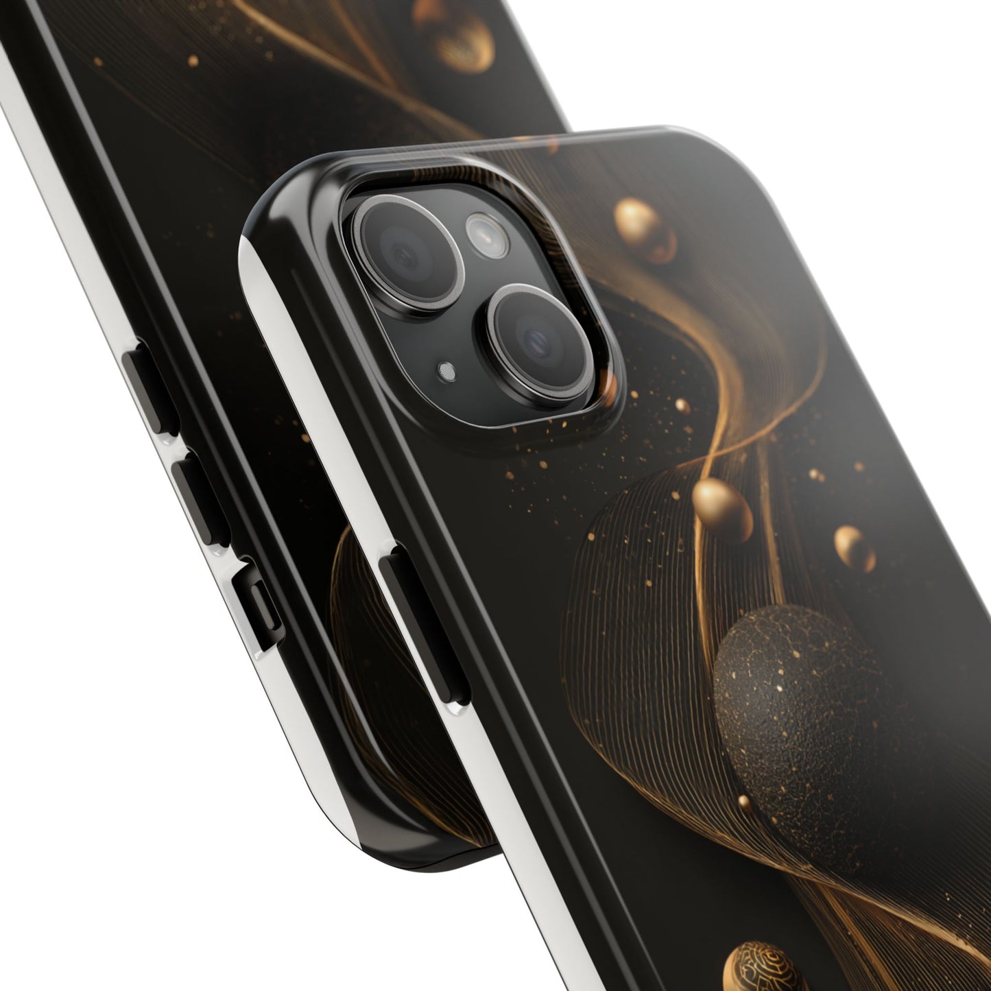 Elegant Abstract Galaxy Tough Phone Case - Perfect for Cosmic Art Lovers