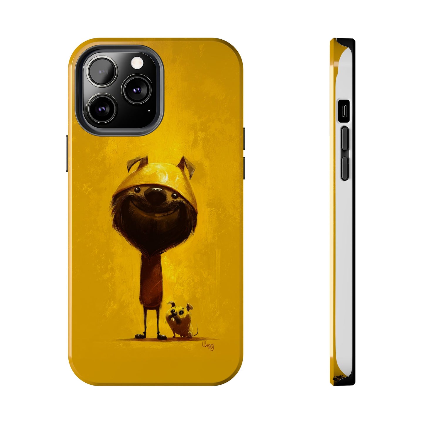 Cute Dog-Themed Tough Phone Cases - Durable Protection & Fun Design