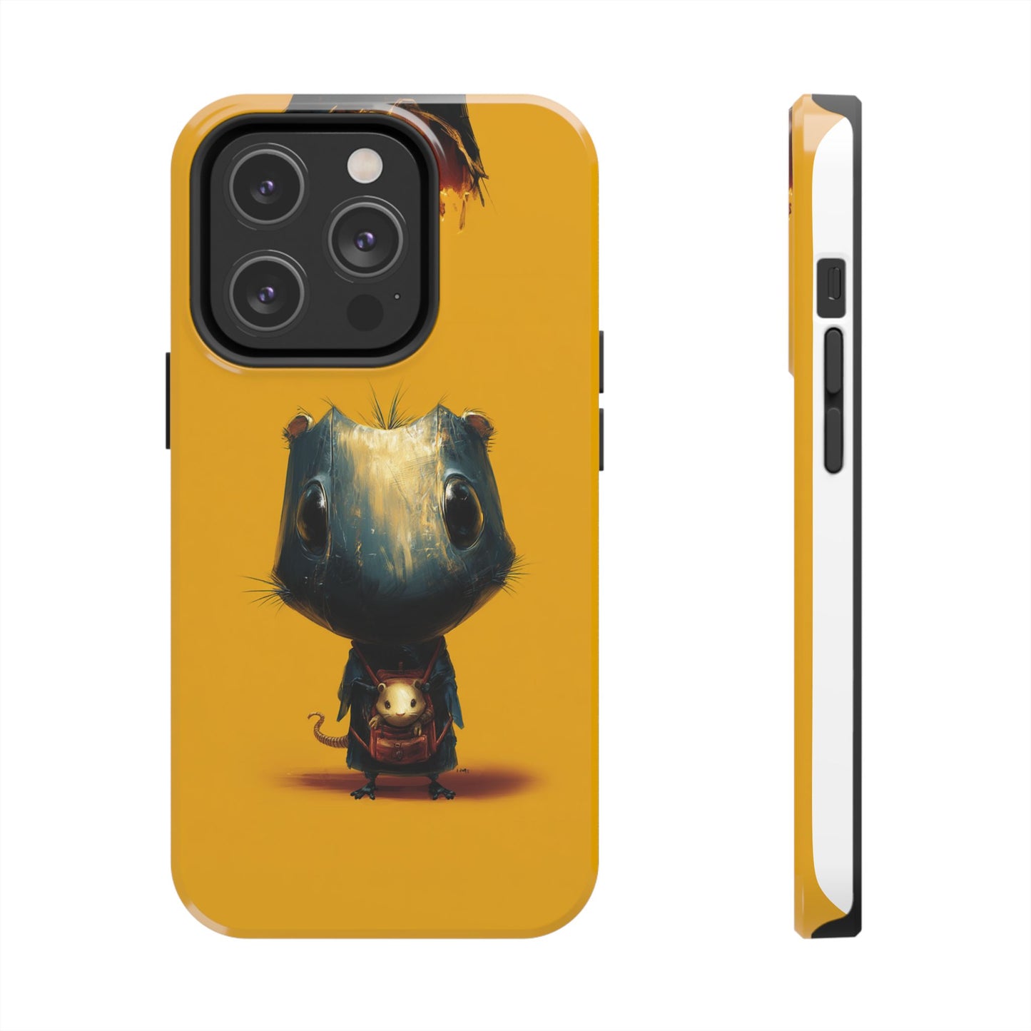 Whimsical Tough Phone Case | Cute Character Design for Animal Lovers