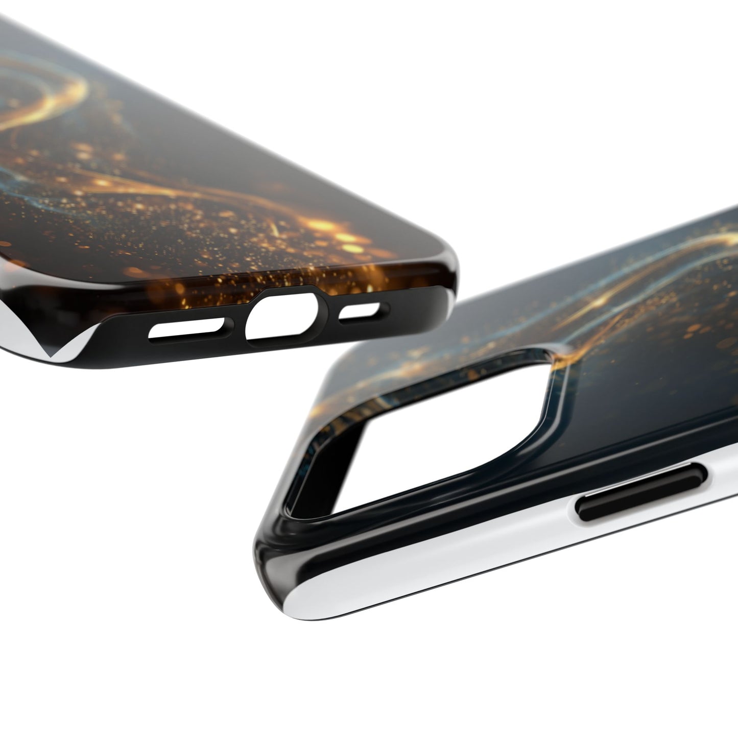 Elegant Glitter Tough Phone Case - Stylish & Durable Protection