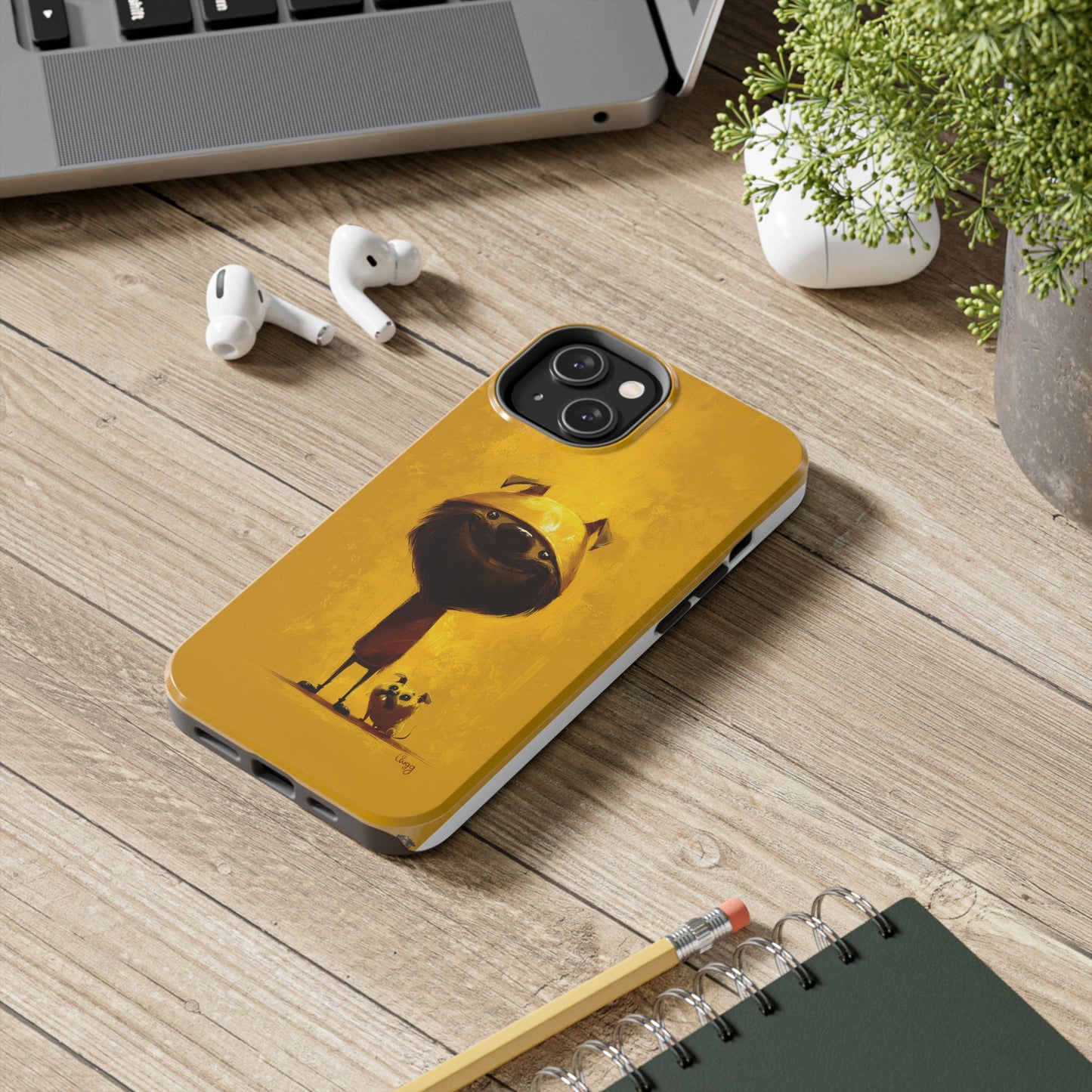 Cute Dog-Themed Tough Phone Cases - Durable Protection & Fun Design