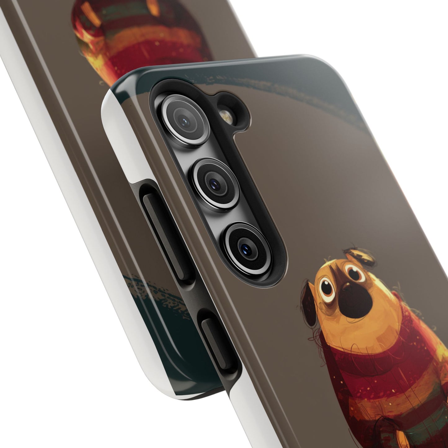 Cute Pug Tough Phone Case - Durable & Stylish Protection for Pet Lovers