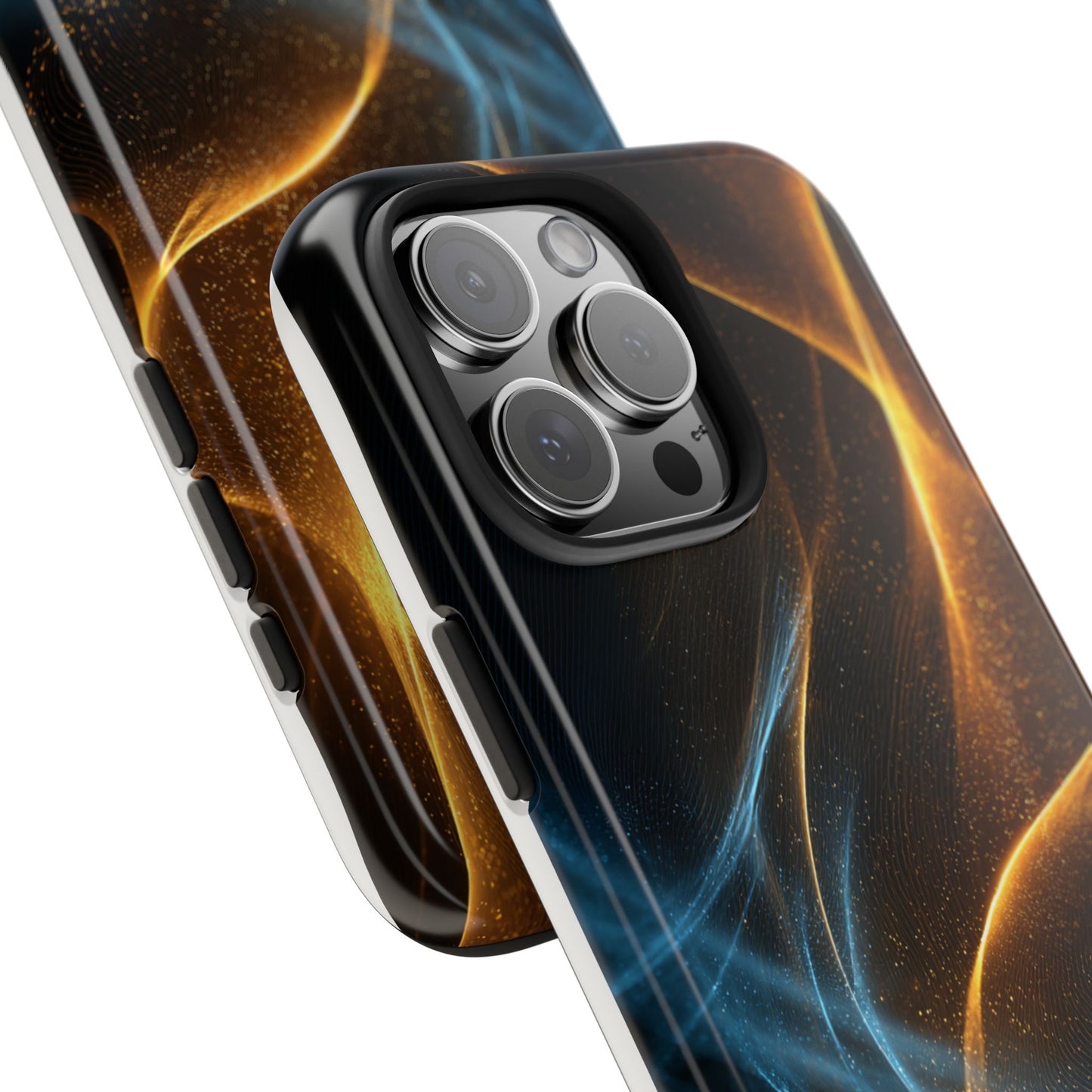 Dynamic Wave Tough Phone Case - Durable and Stylish