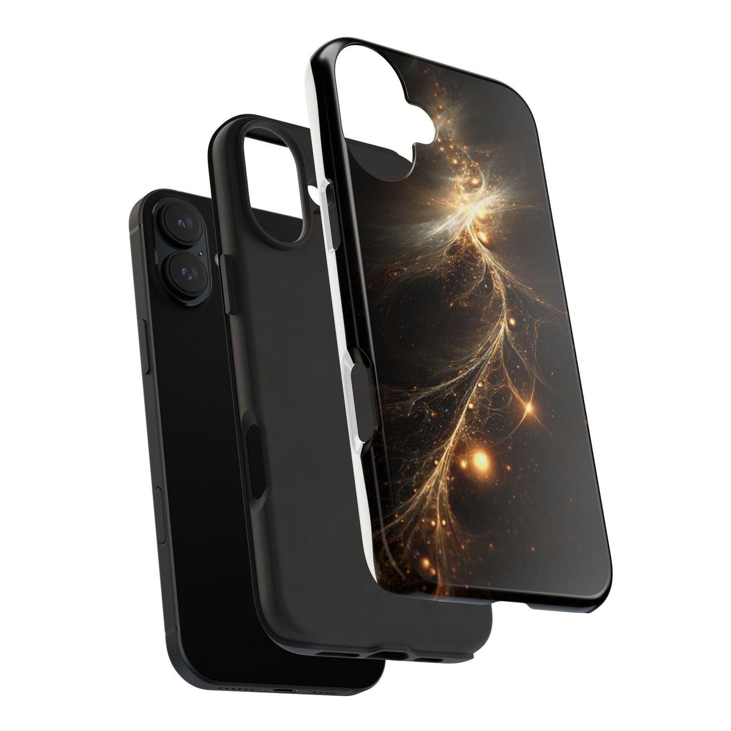 Cosmic Glow Tough Phone Case - Galaxy Design for Sci-Fi Lovers