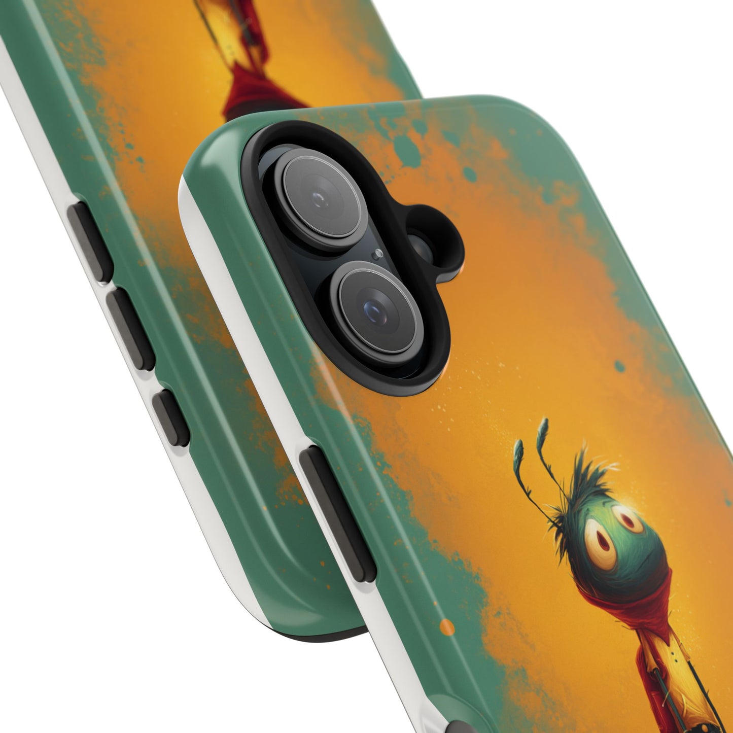Whimsical Tough Phone Cases for Kids – Vibrant Character Design