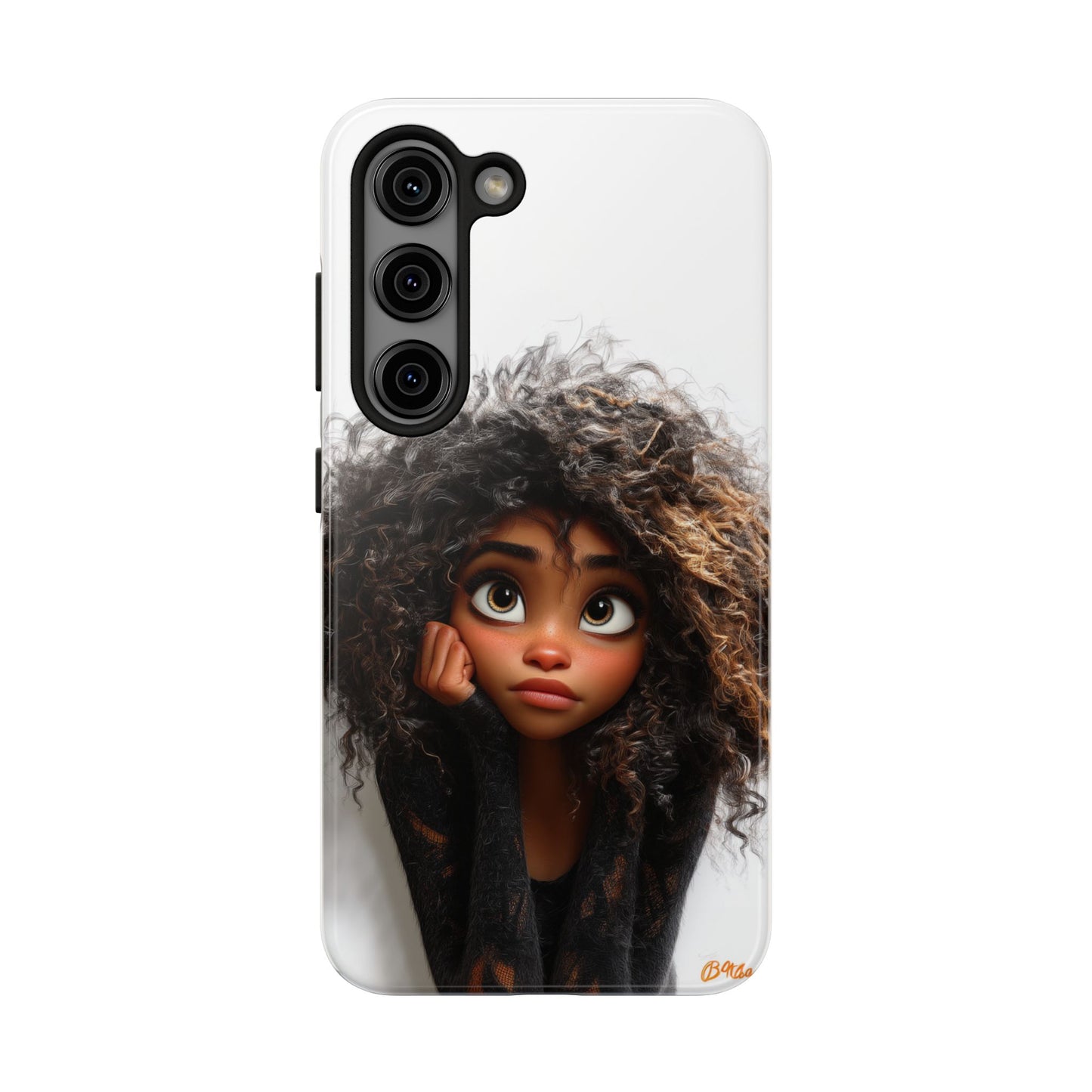 Whimsical Tough Phone Case – Playful Character Design for Teens & Creatives