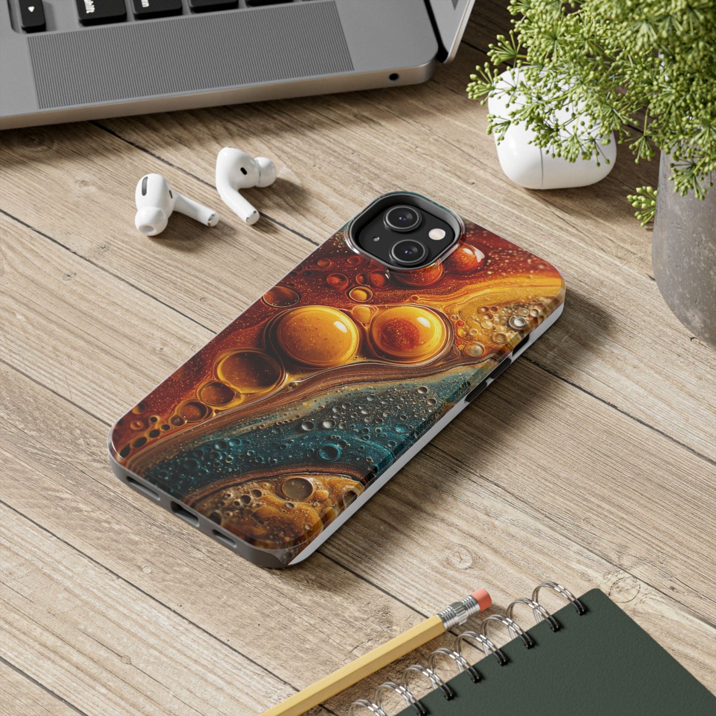 Abstract Colorful Tough Phone Case - Durable Protection for Stylish Lifestyle