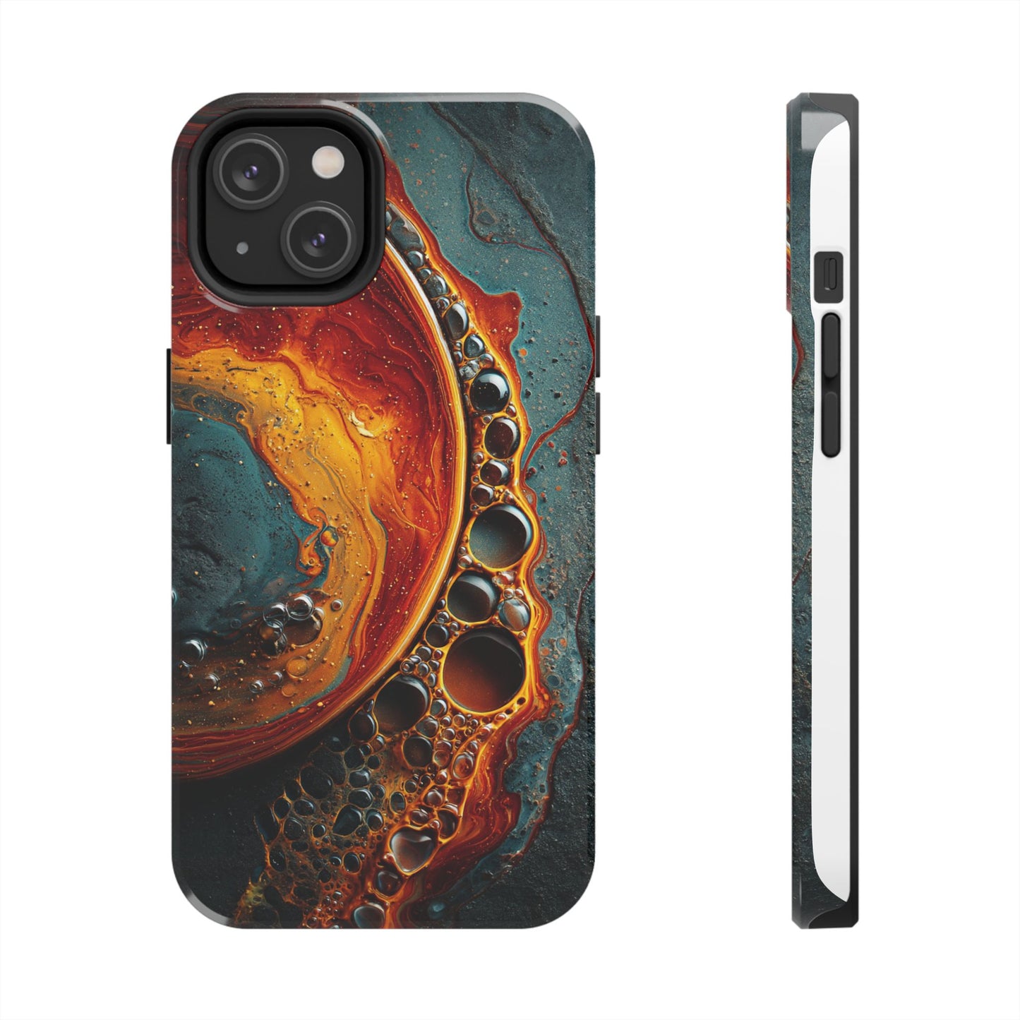Vibrant Abstract Tough Phone Cases - Stylish Protection